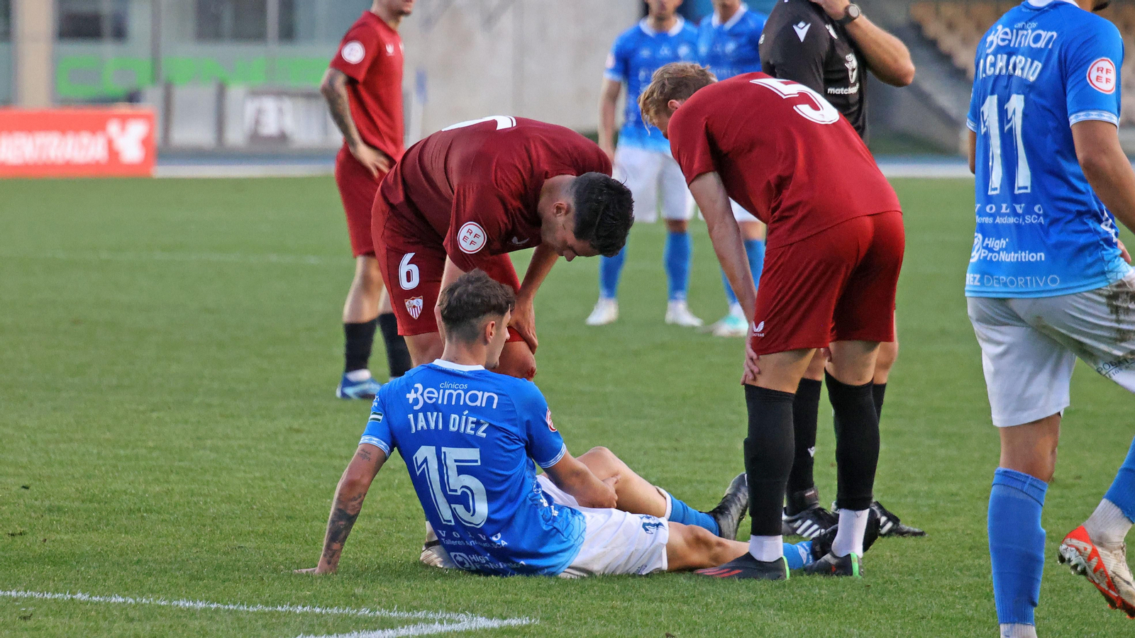 Partido del Xerez DFC - Sevilla C en Jerez