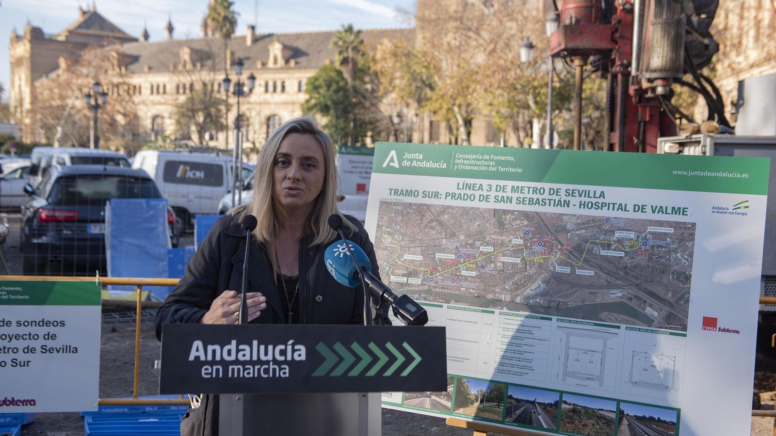 Marifrán Carazo, consejera de Fomento de la Junta.