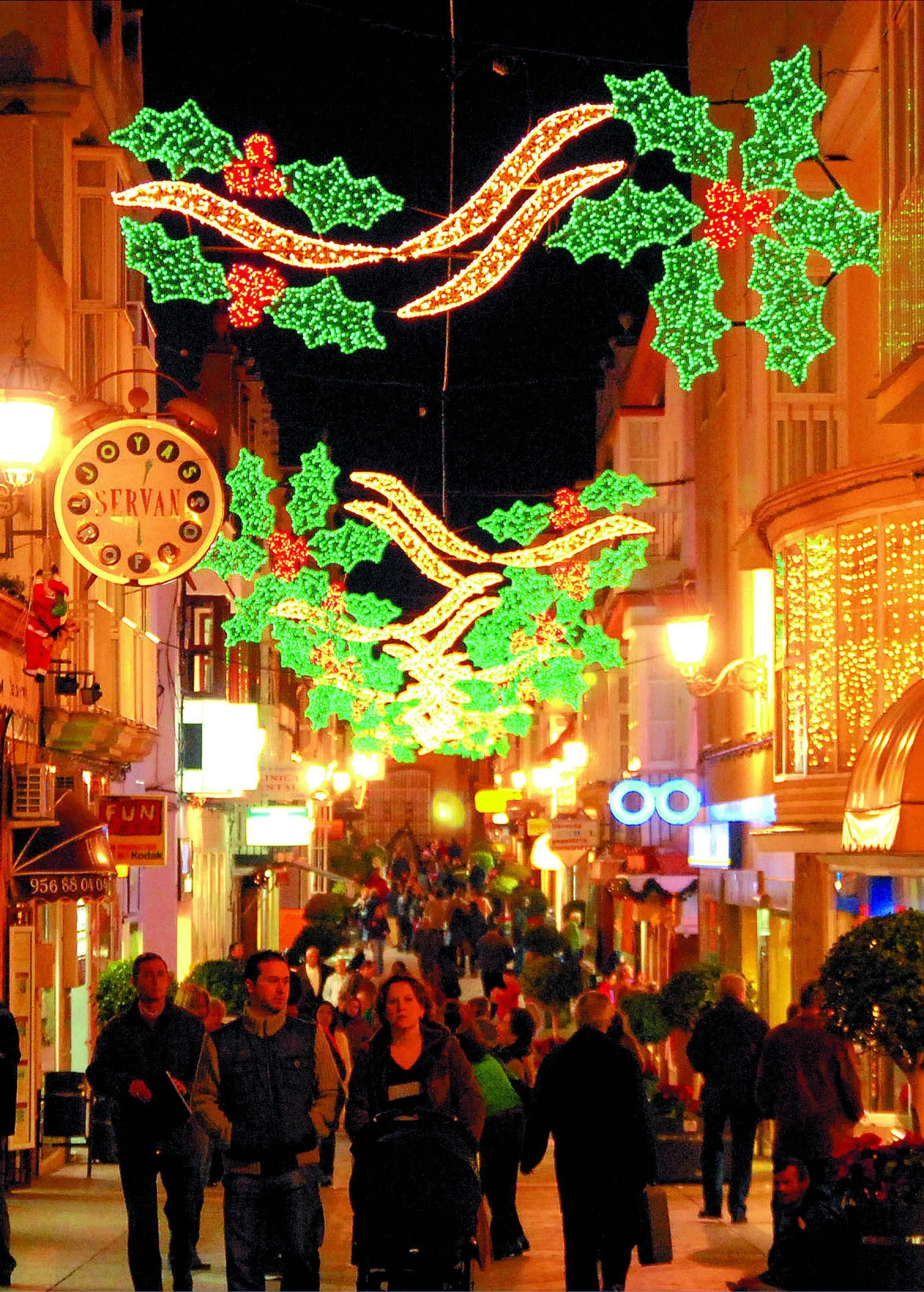 Navidad 2007: calle Rosario