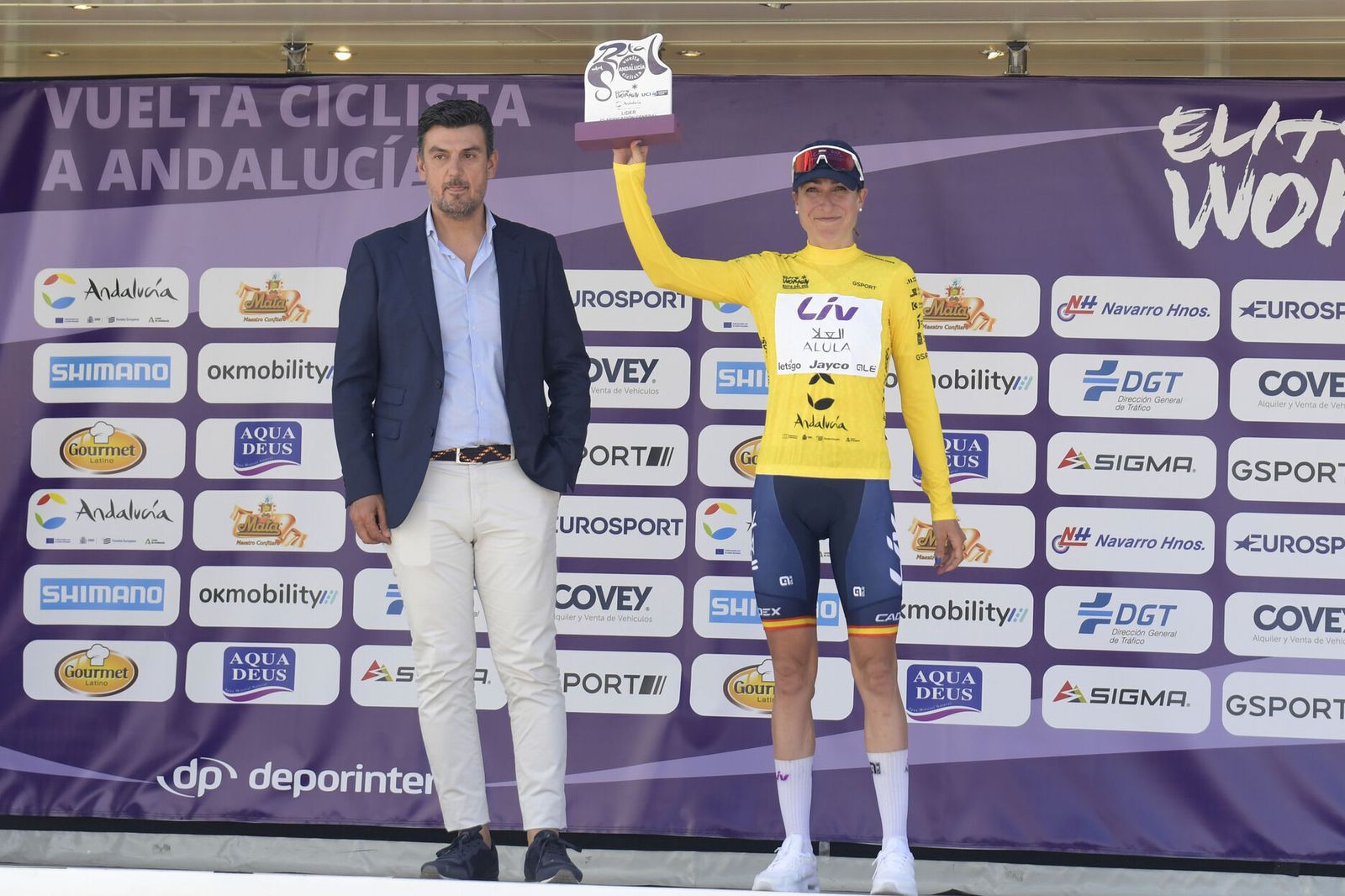 Las mejores imágenes de la segunda etapa de la Vuelta Andalucía Elite Women