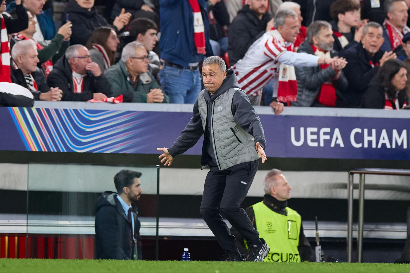 El Athletic Club-PSG, en imágenes