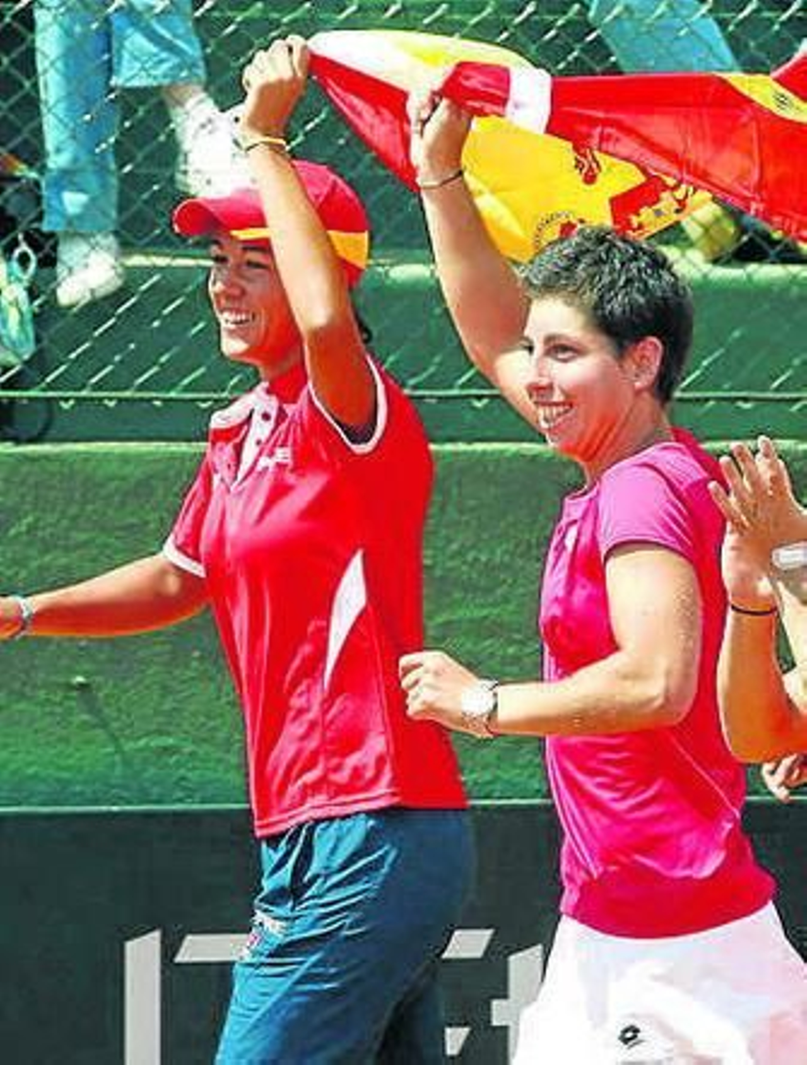 Silvia Soler y Carla Suárez.