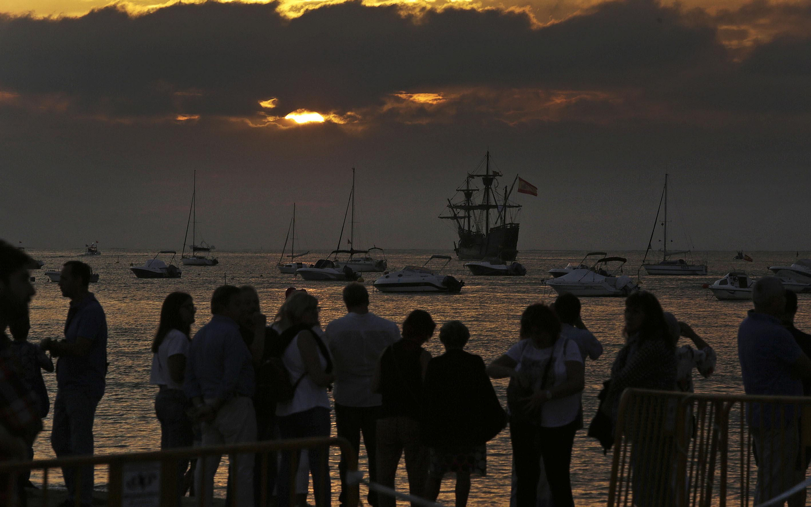 La fiesta de celebración del V Centenario.