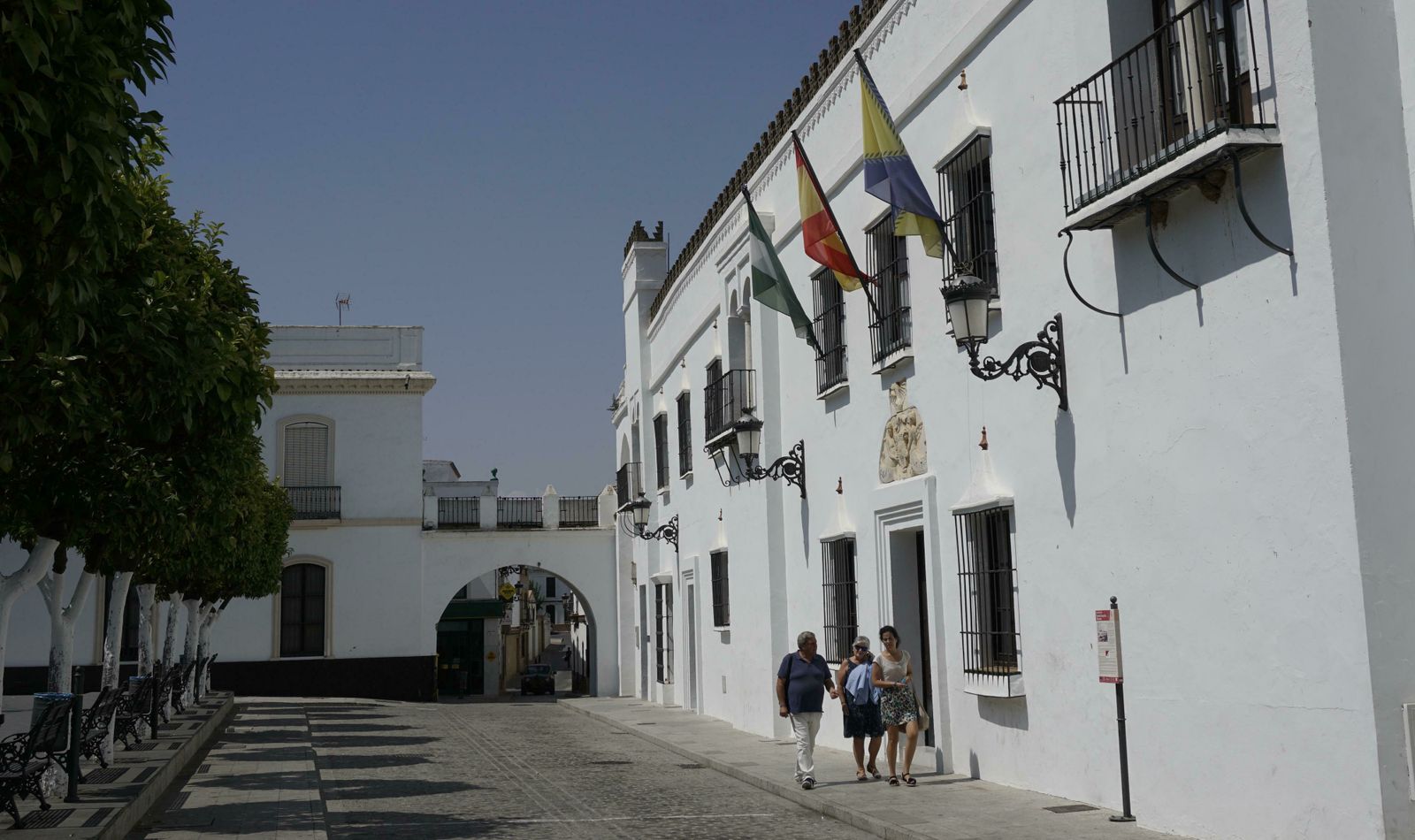 El Ayuntamiento de Olivares.