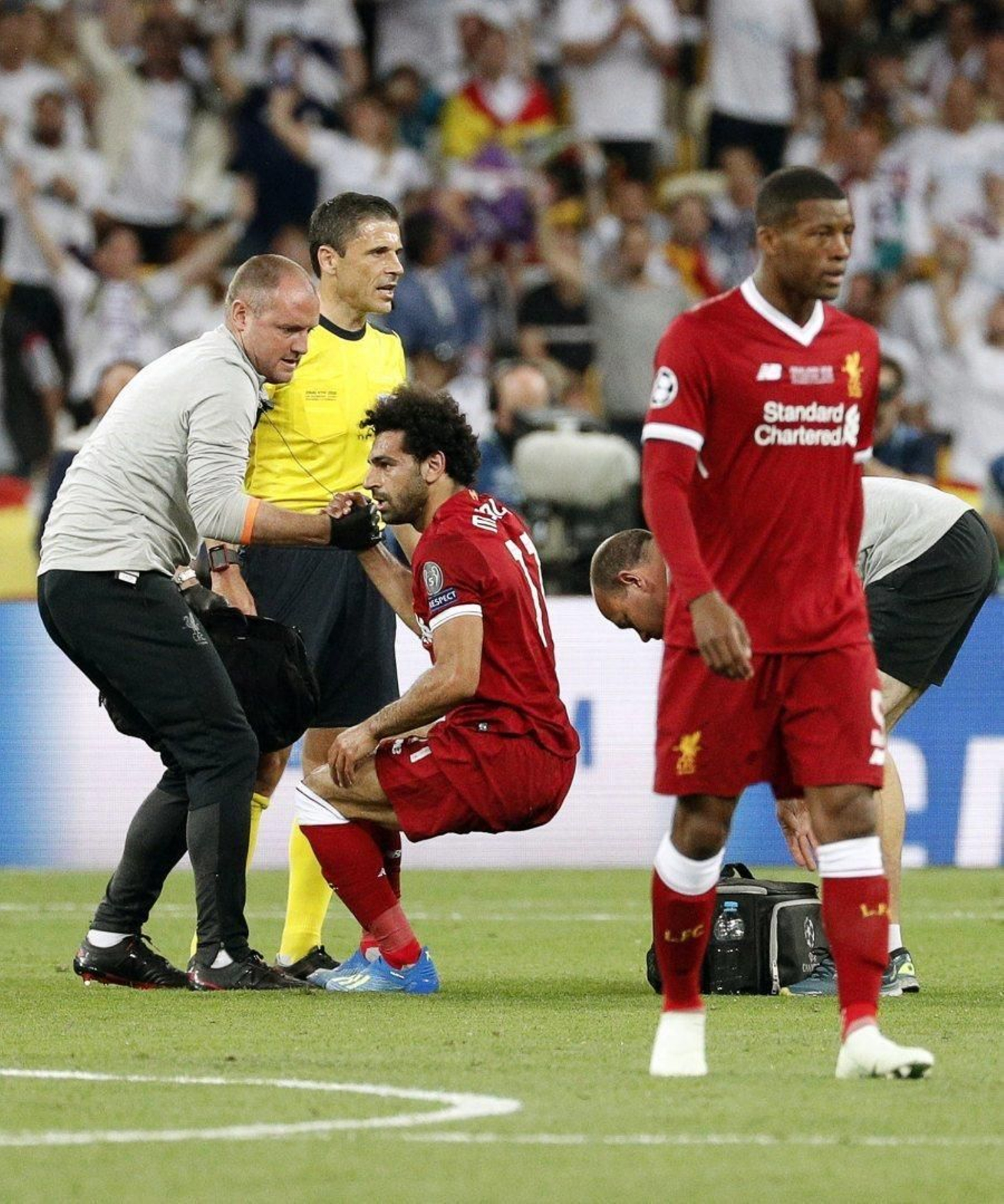 Las imágenes de la final de la Champions en Kiev