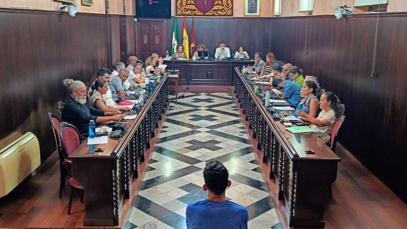 Pleno ordinario de junio en el ayuntamiento de Puerto Real, celebrado ayer Pleno ordinario de junio en el ayuntamiento de Puerto Real, celebrado ayer