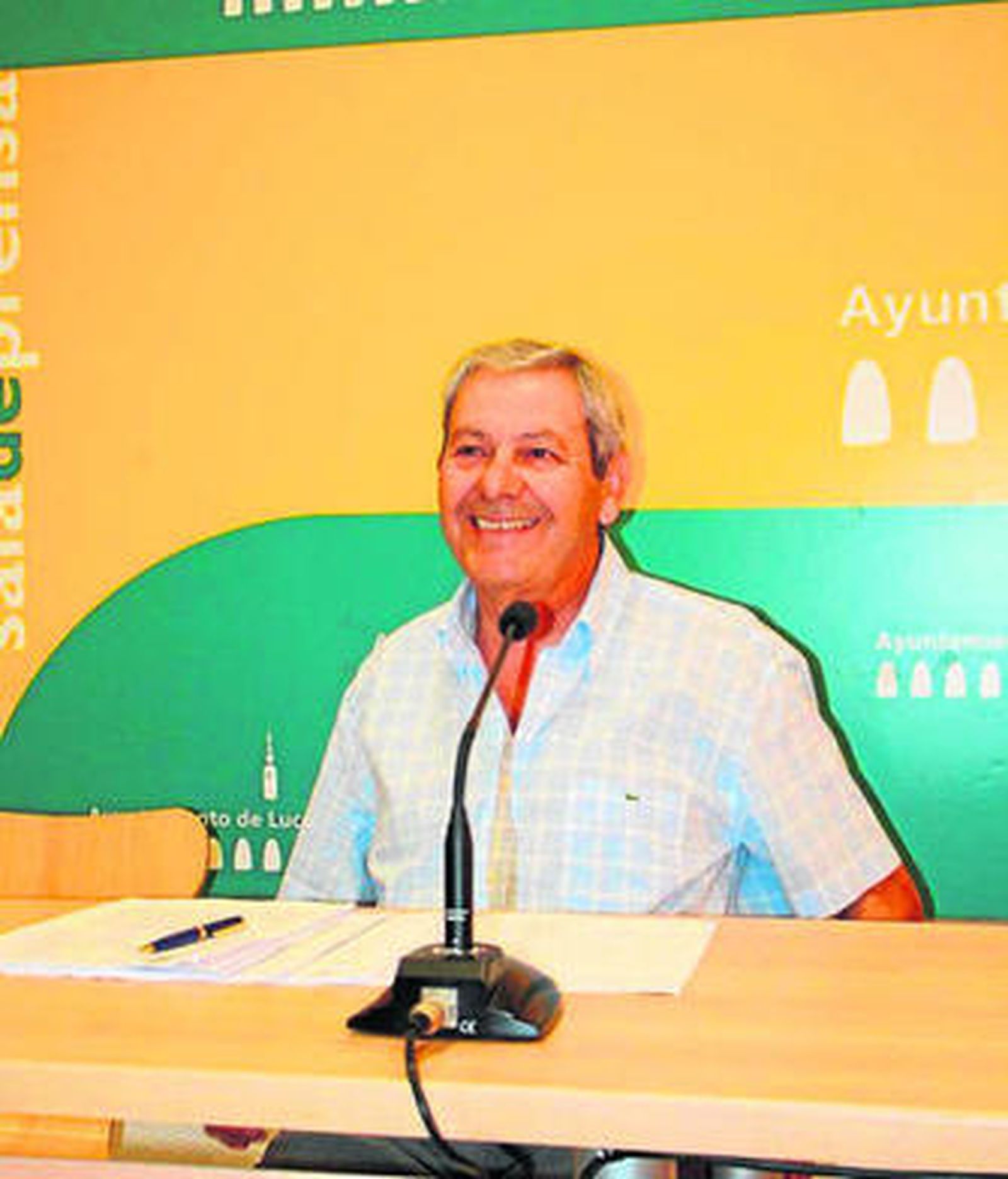 El concejal Francisco Gómez, durante su intervención.