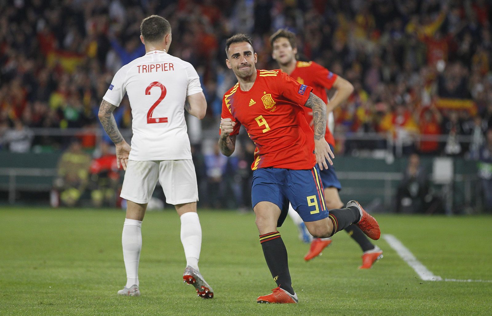 Las imágenes del España-Inglaterra