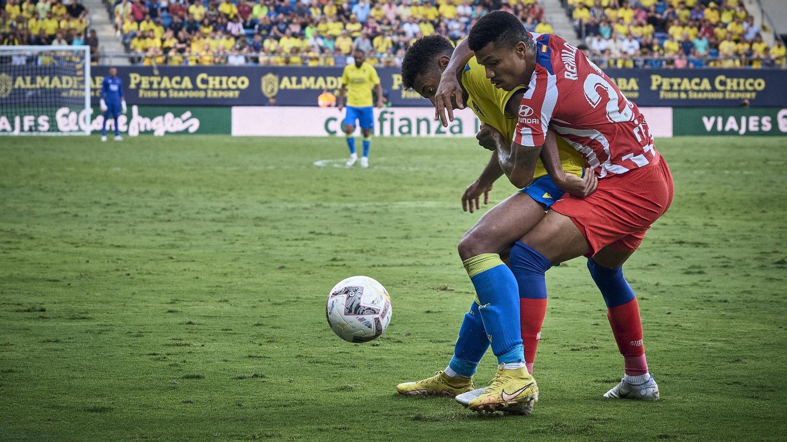 Partido de la victoria del Cádiz CF sobre el Atlético de Madrid