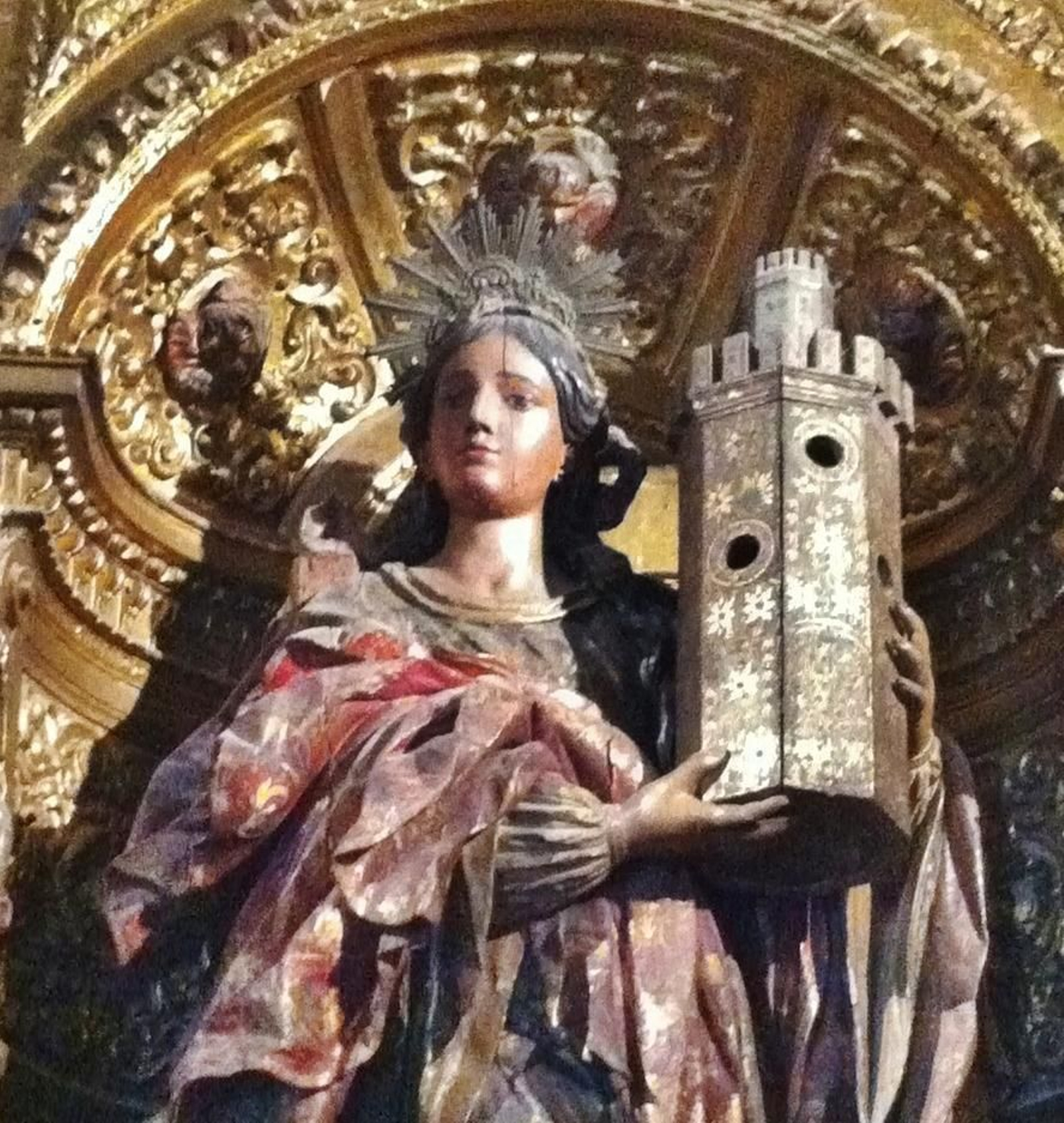 Imagen de Santa Bárbara.