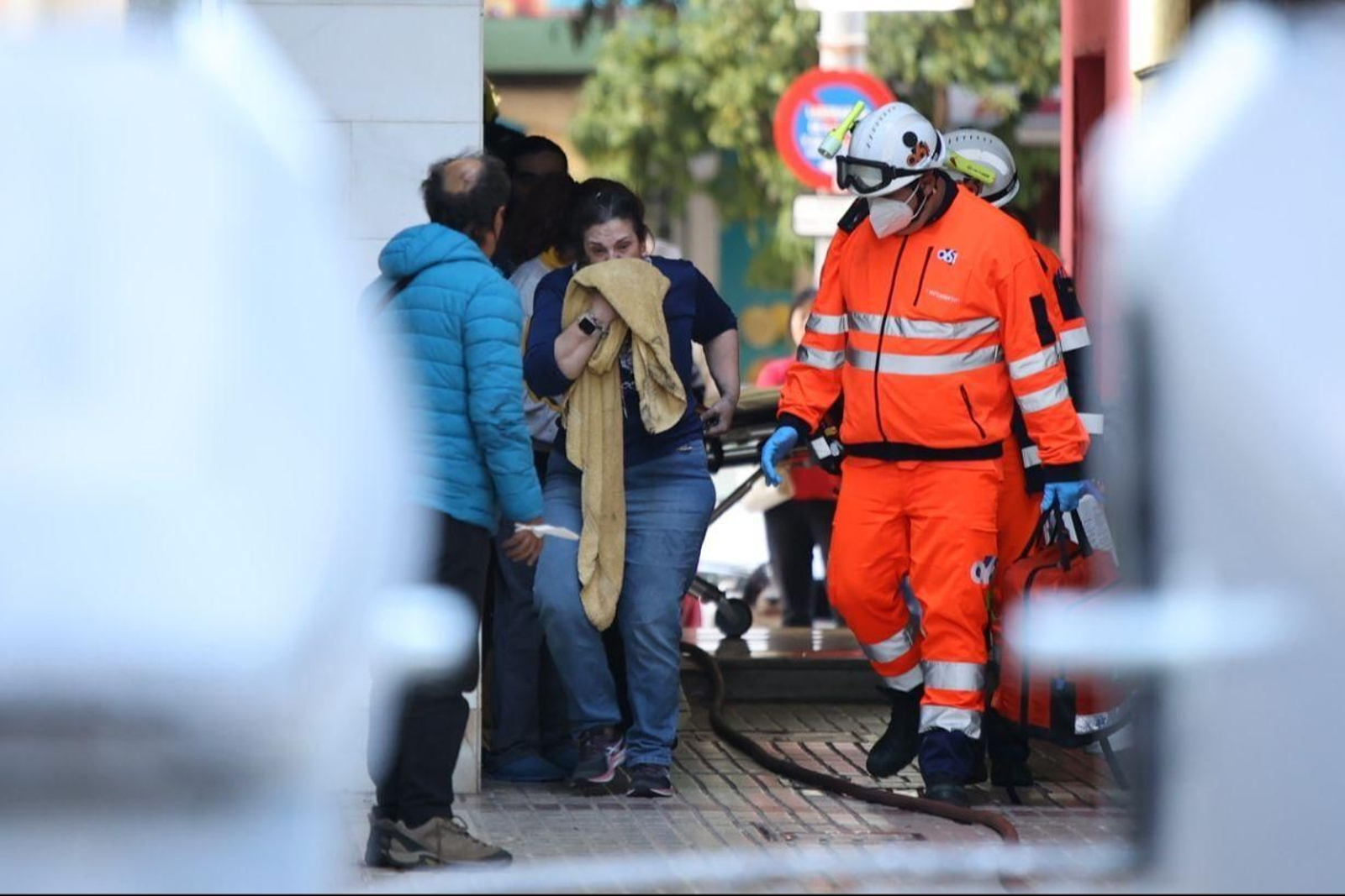 Incendio en un décimo piso del Parque Atlántico