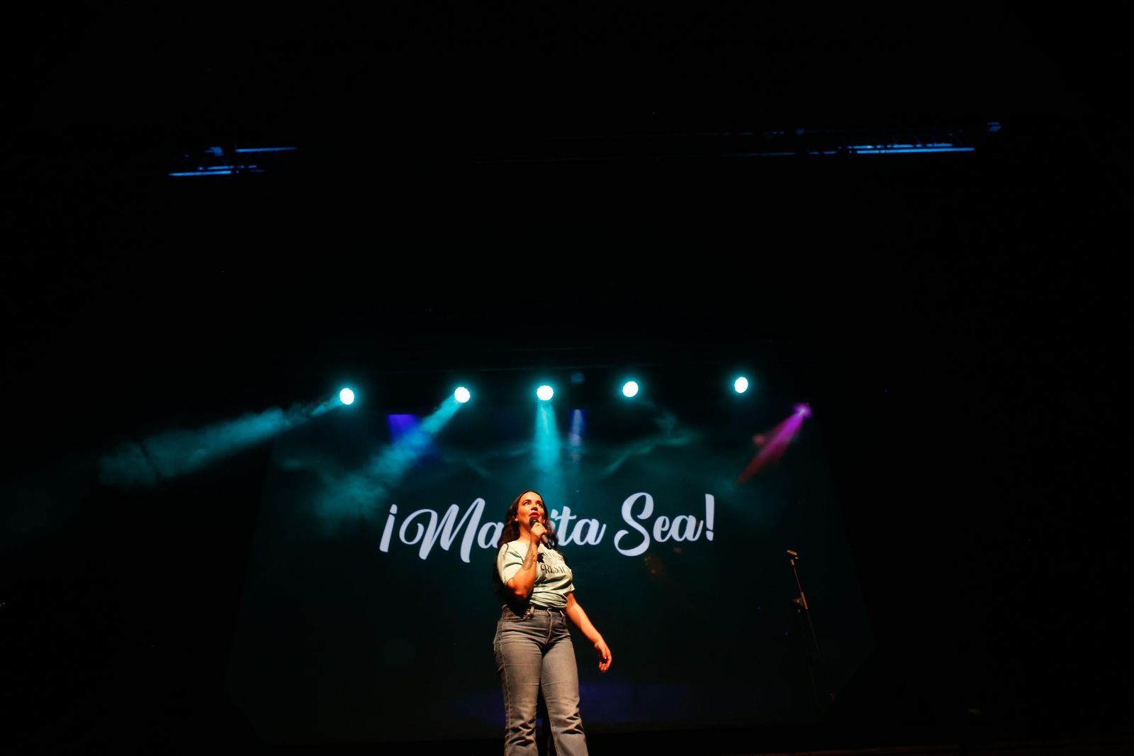 Fotografías del monólogo de Martita de Graná en La Línea