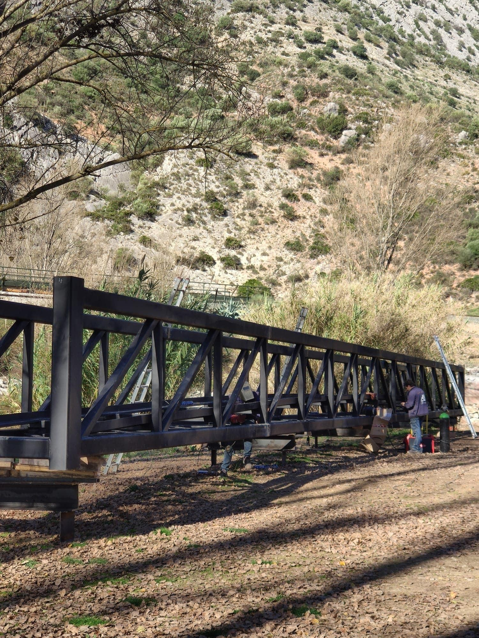 La nueva estructura será metálica.