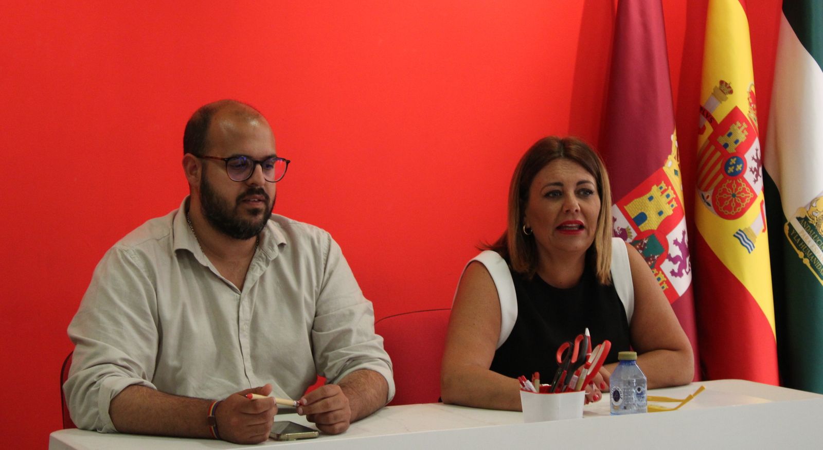 Carlos Salguero y Elena Amaya