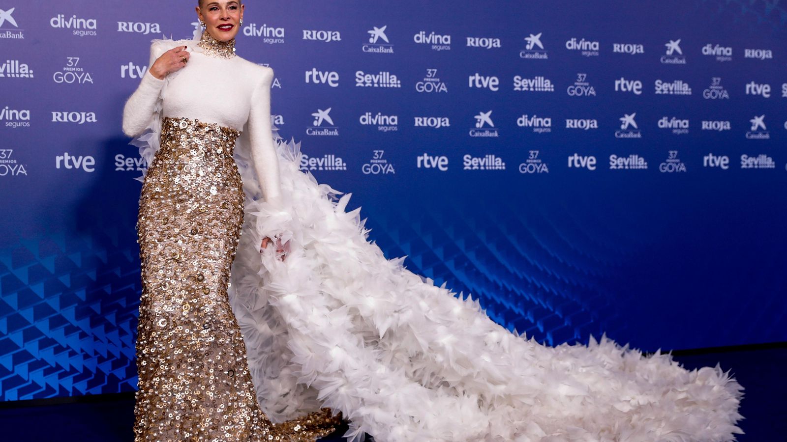 Belén Rueda y su espectacular vestido en los Goya