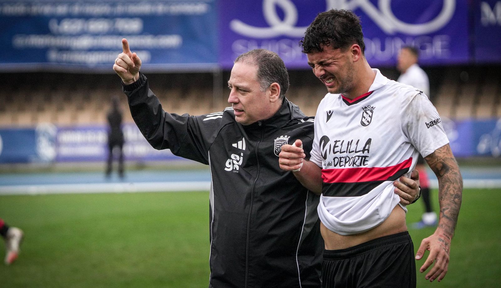 Imágenes del partido del Xerez CD - UD Melilla