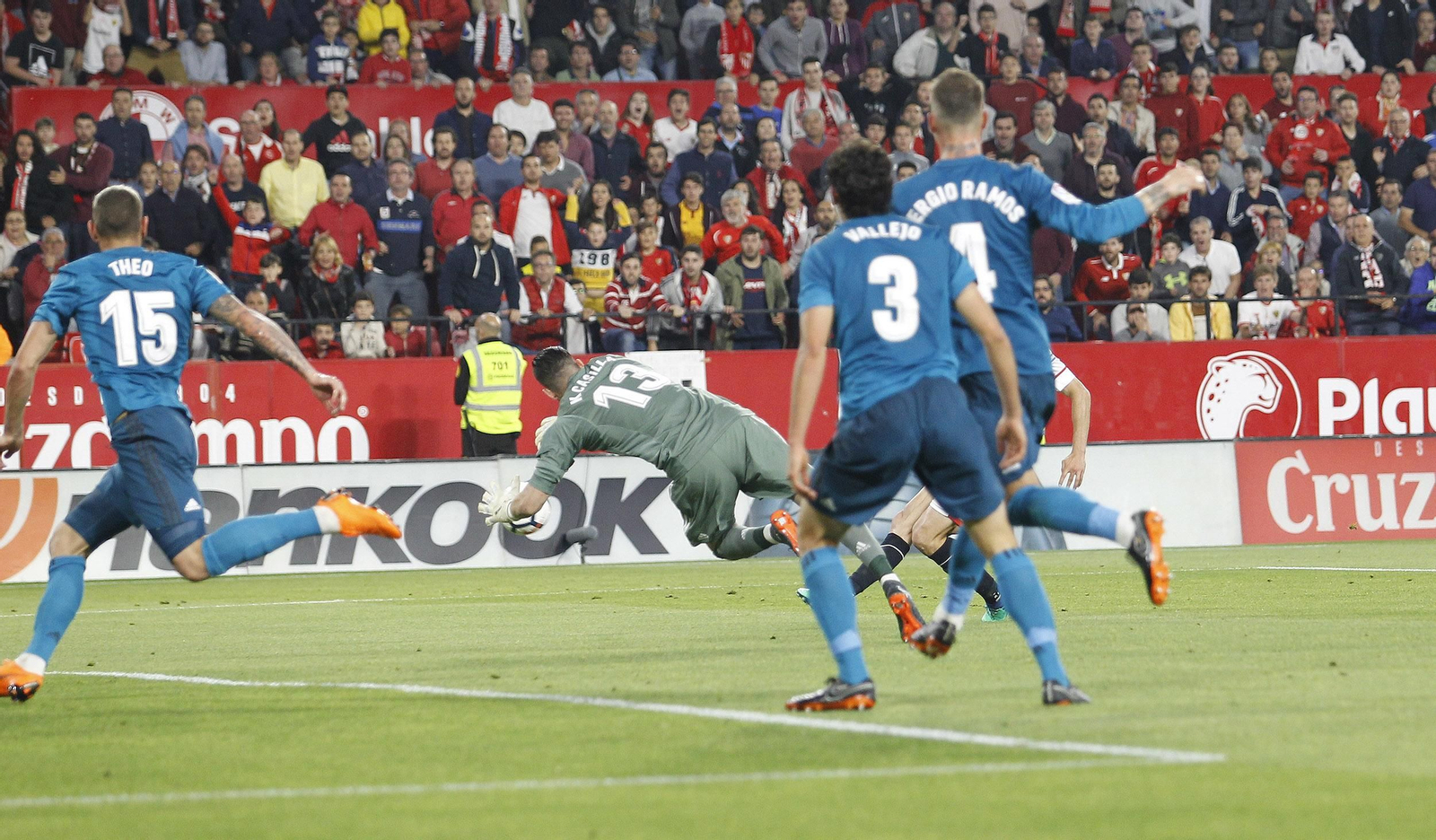 Las imágenes del Sevilla-Real Madrid