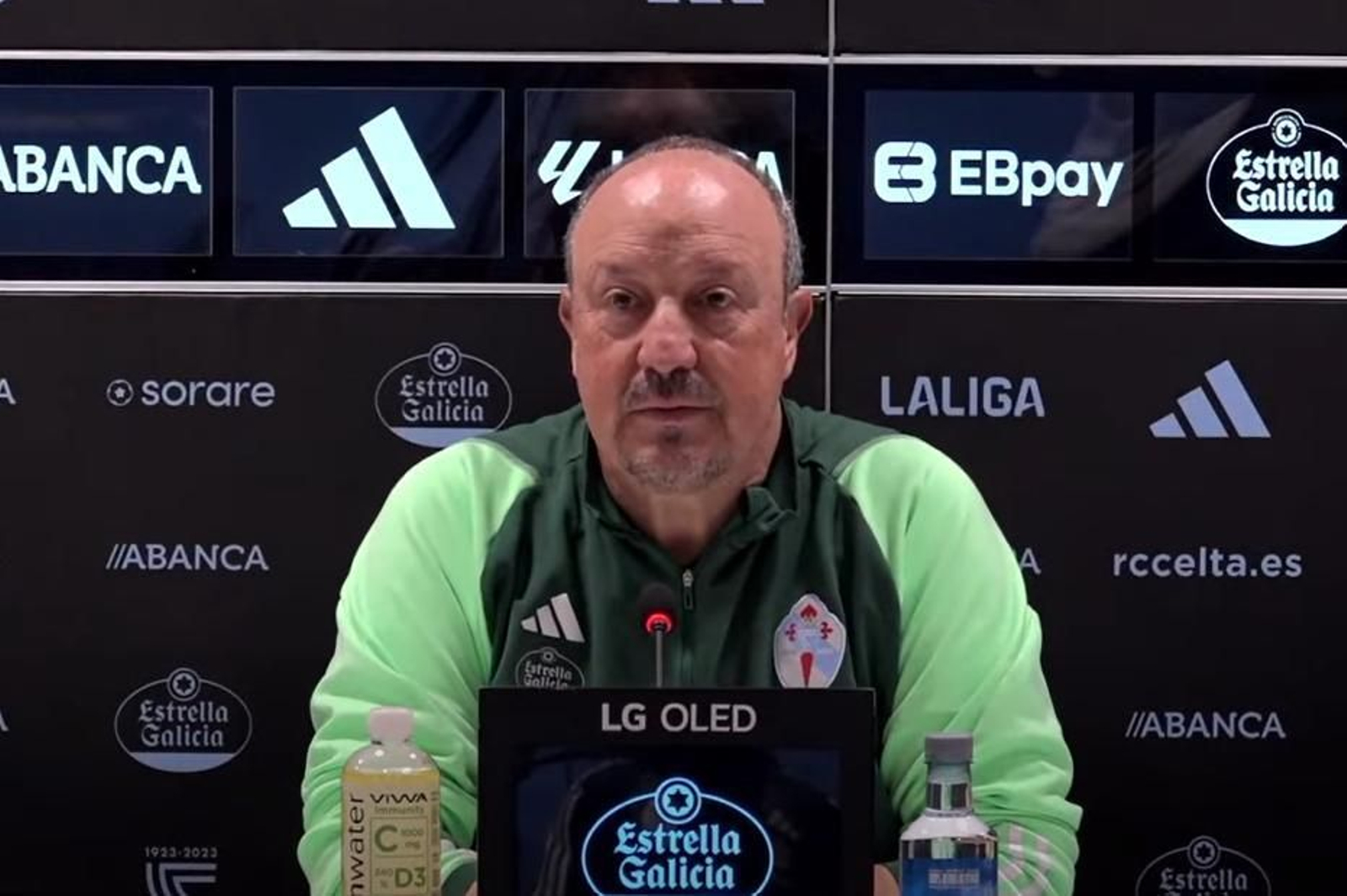 Rafa Benítez es el responsable del plantel celeste.