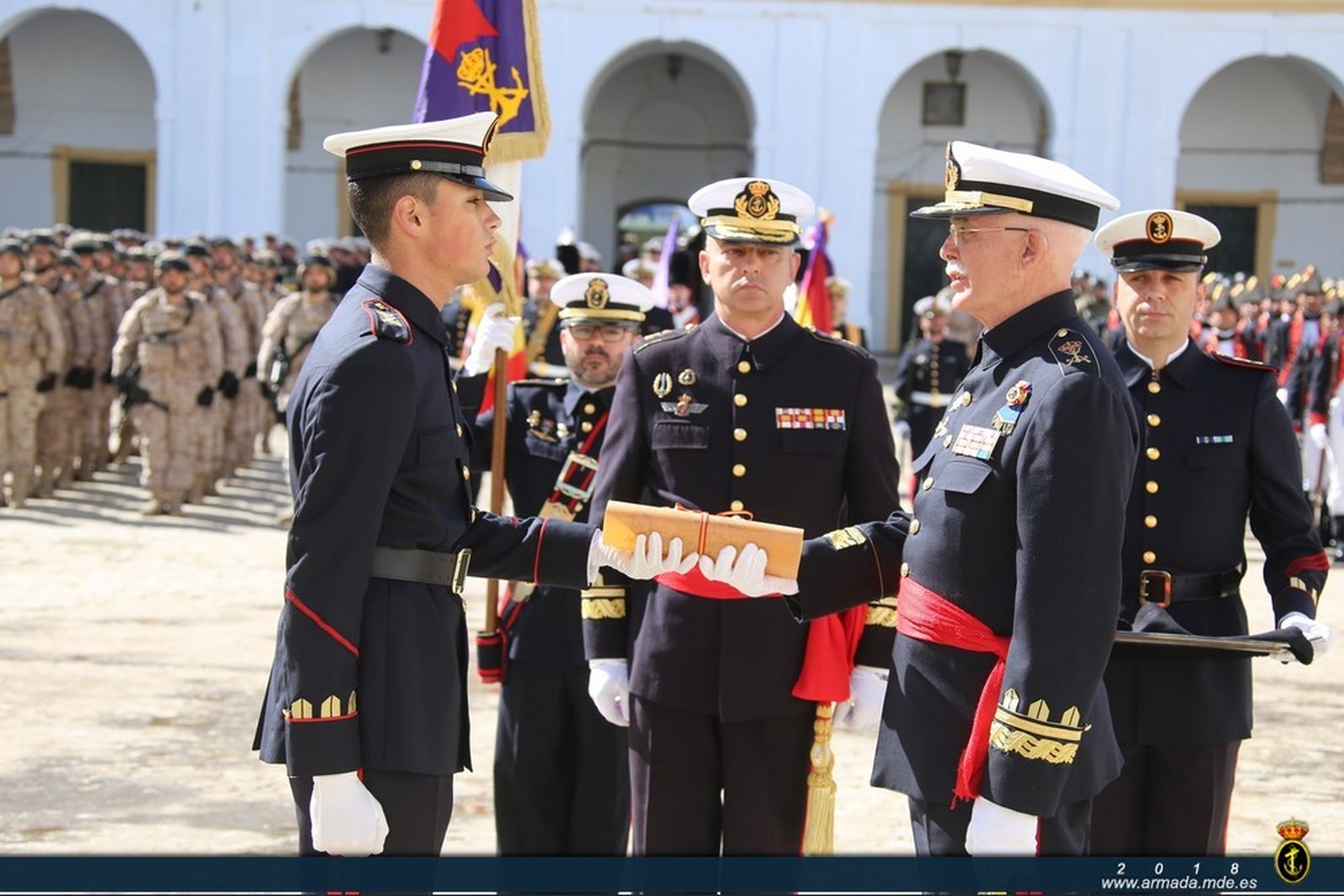 San Fernando celebra los 481 años de la Infantería de Marina