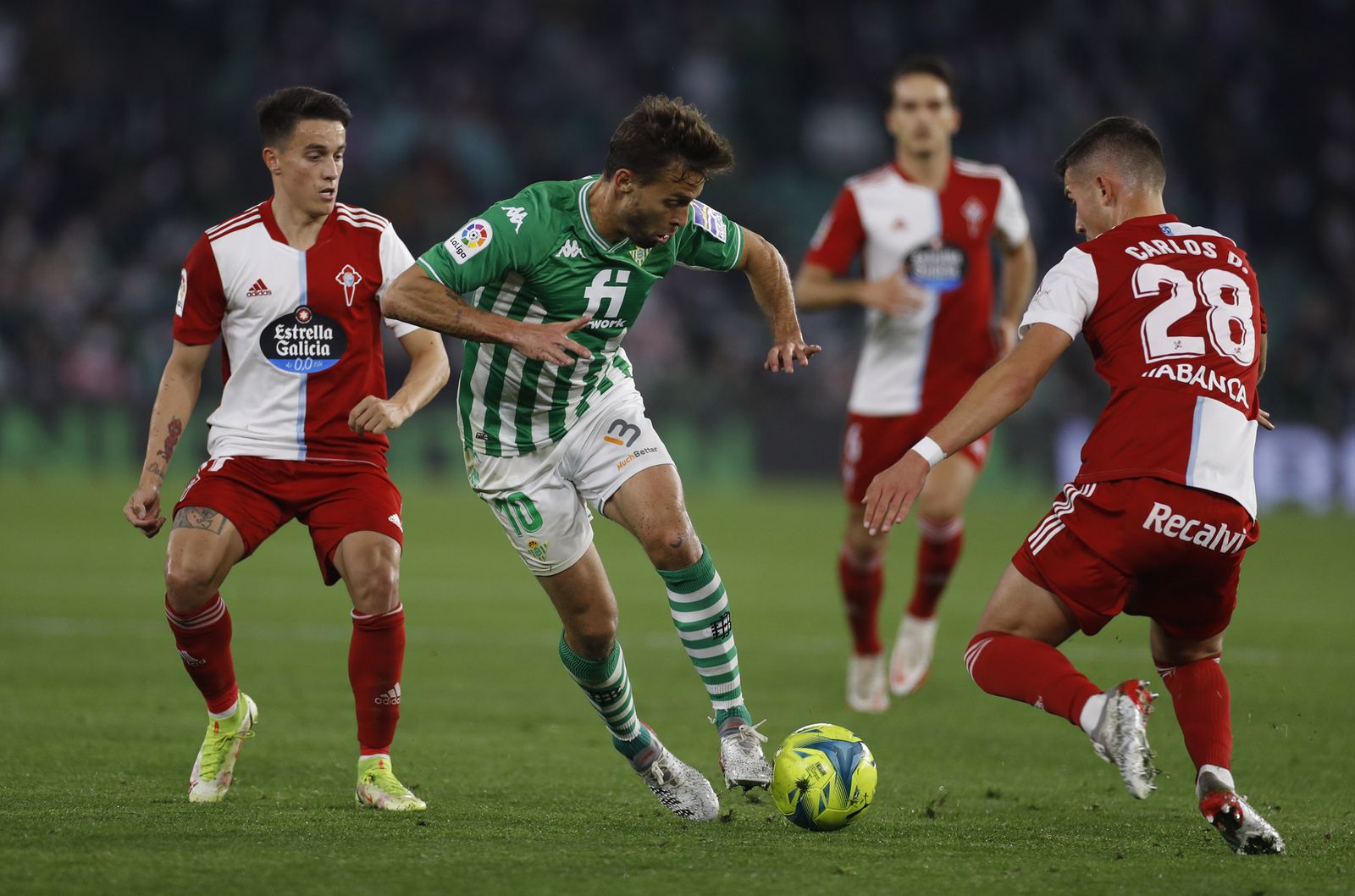 Las imágenes del Betis-Celta