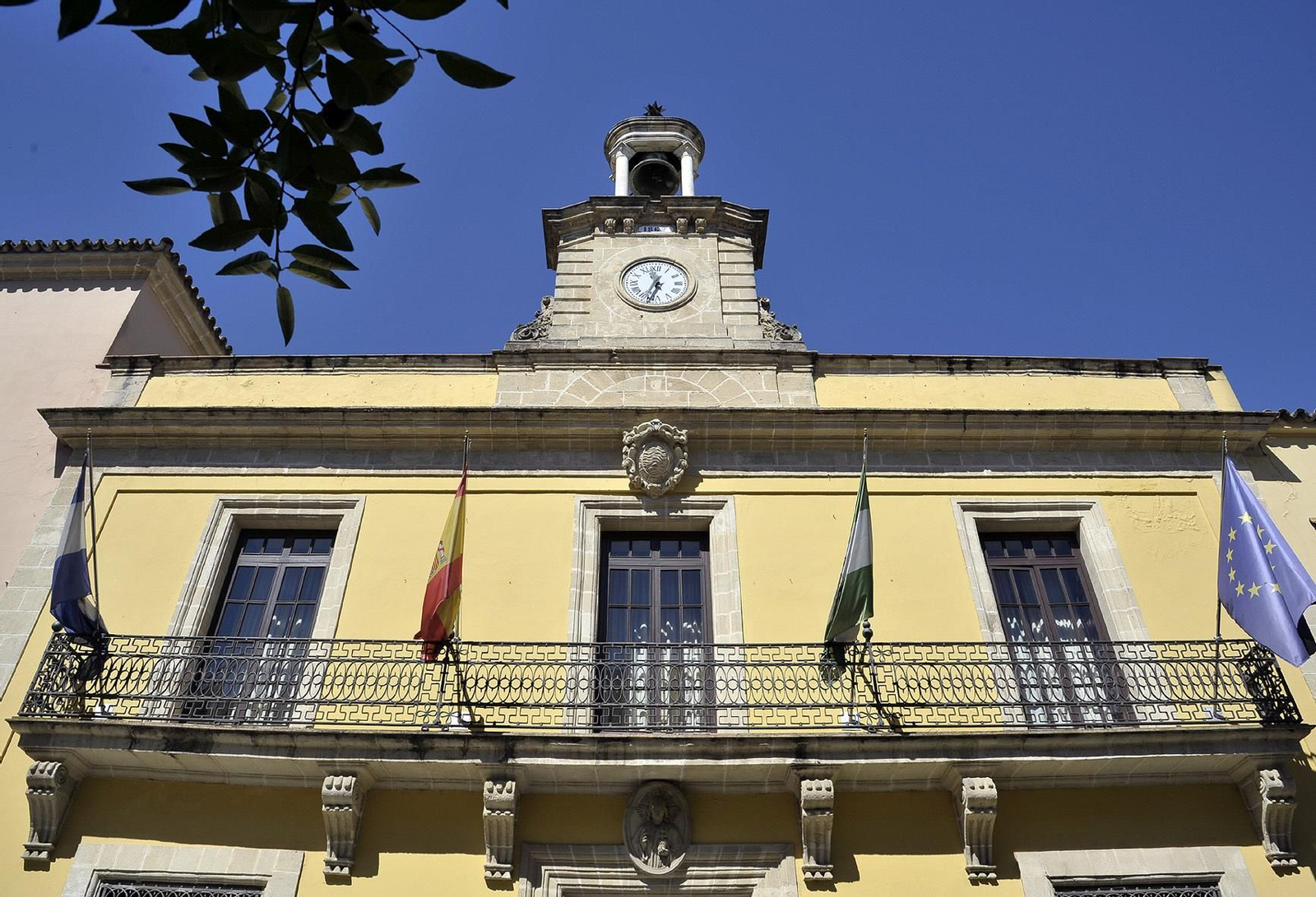 Fachada del Ayuntamiento de Jerez. Fachada del Ayuntamiento de Jerez.