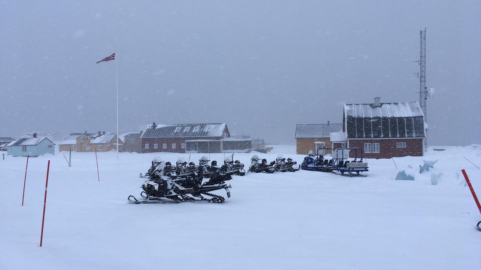 Otra imagen de la zona en la que trabaja el equipo de la UMA en el Ártico.