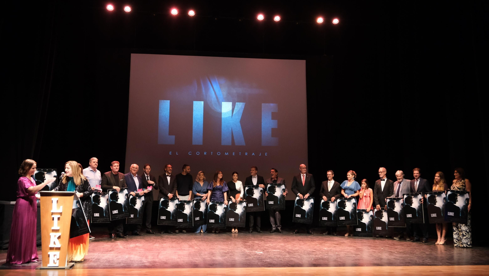 Así fue el estreno del corto 'Like'