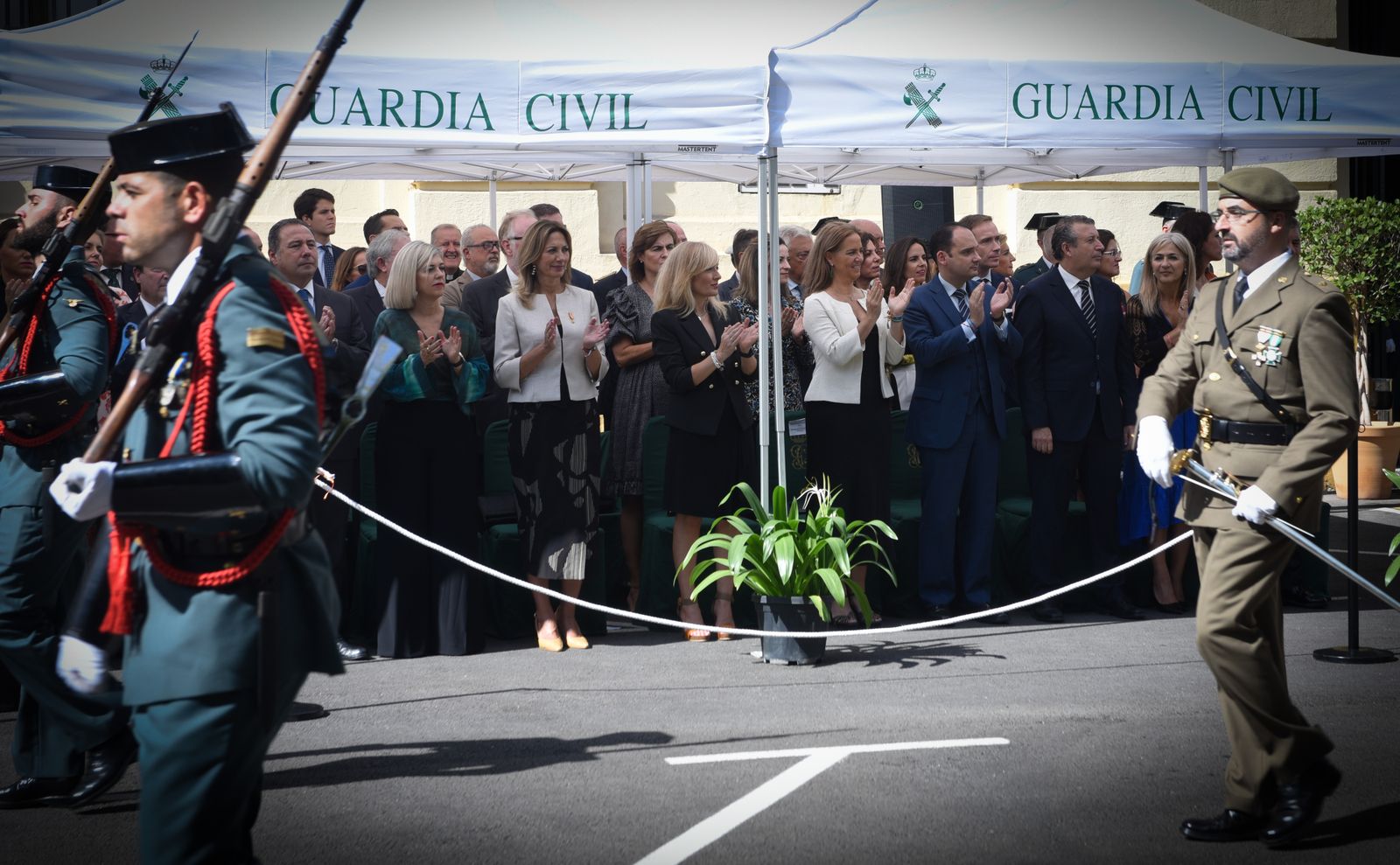 Imágenes del acto del día del Pilar de la Guardia Civil