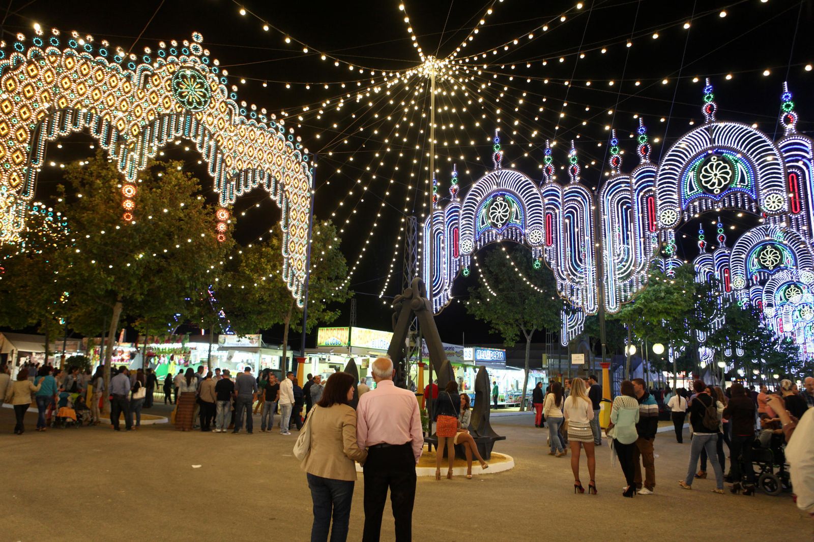 Feria de Puerto Real en una imagen de archivo