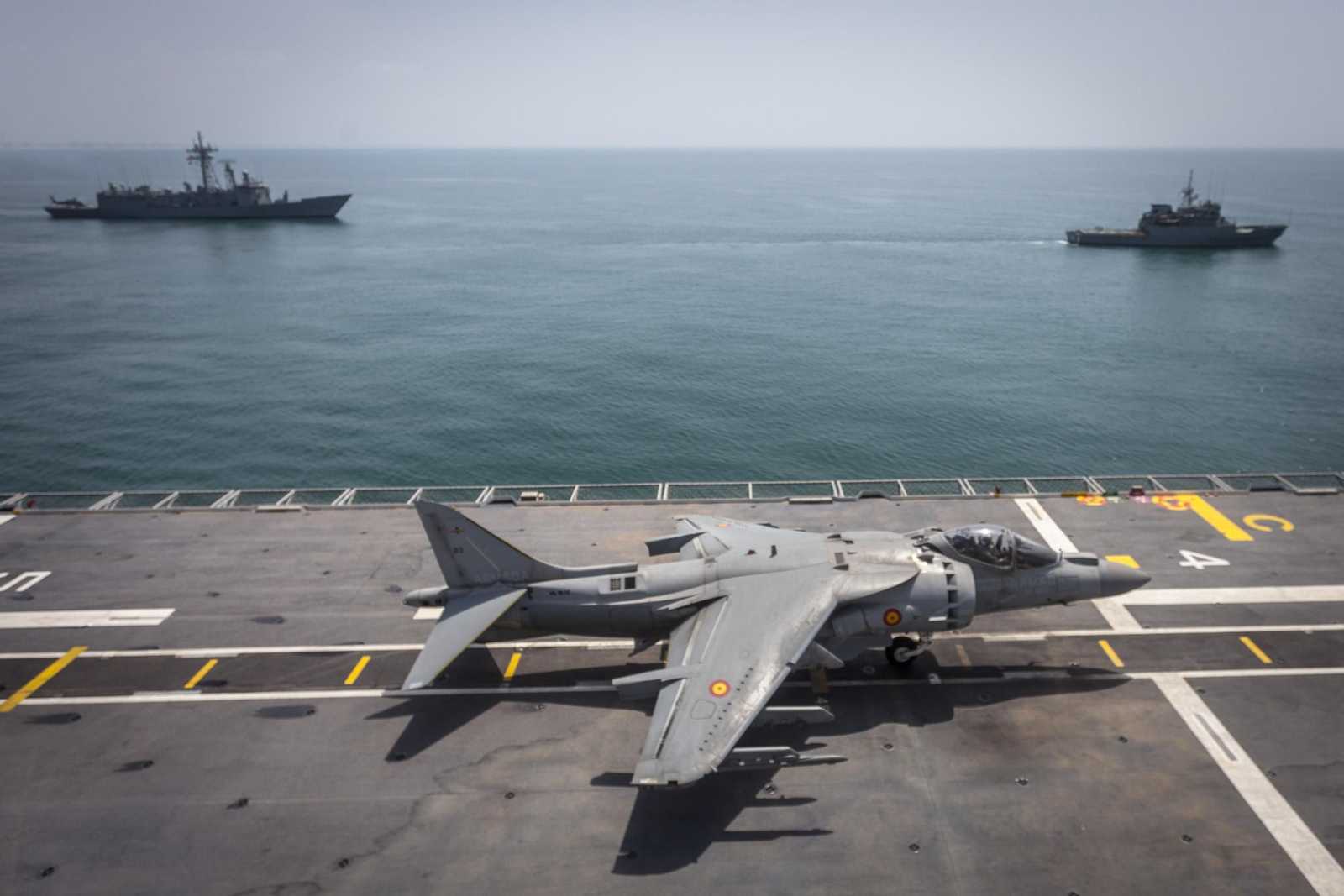 Las imágenes del ejercicio Milex-18 en la Base de Rota