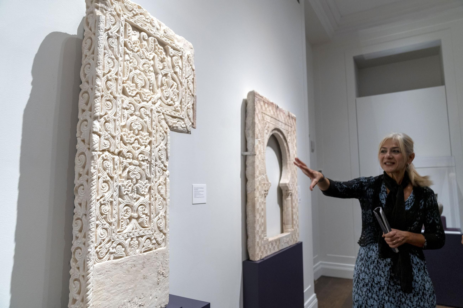 Las imágenes de la inauguración de la exposición sobre Medina Azahara en Nueva York