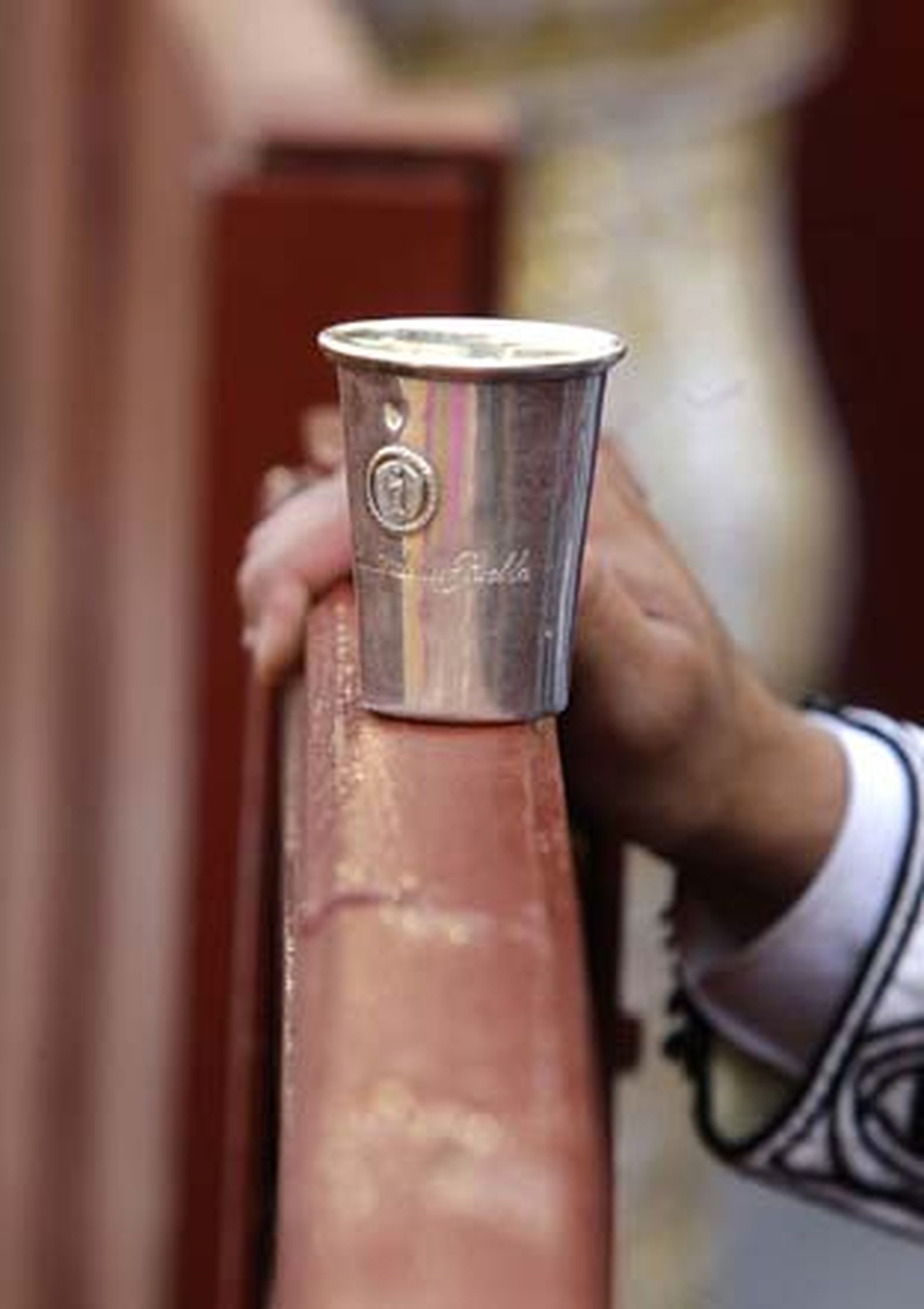 Un bonito detalle del vaso de Morante de la Puebla.

Foto: Erasmo Fenoy