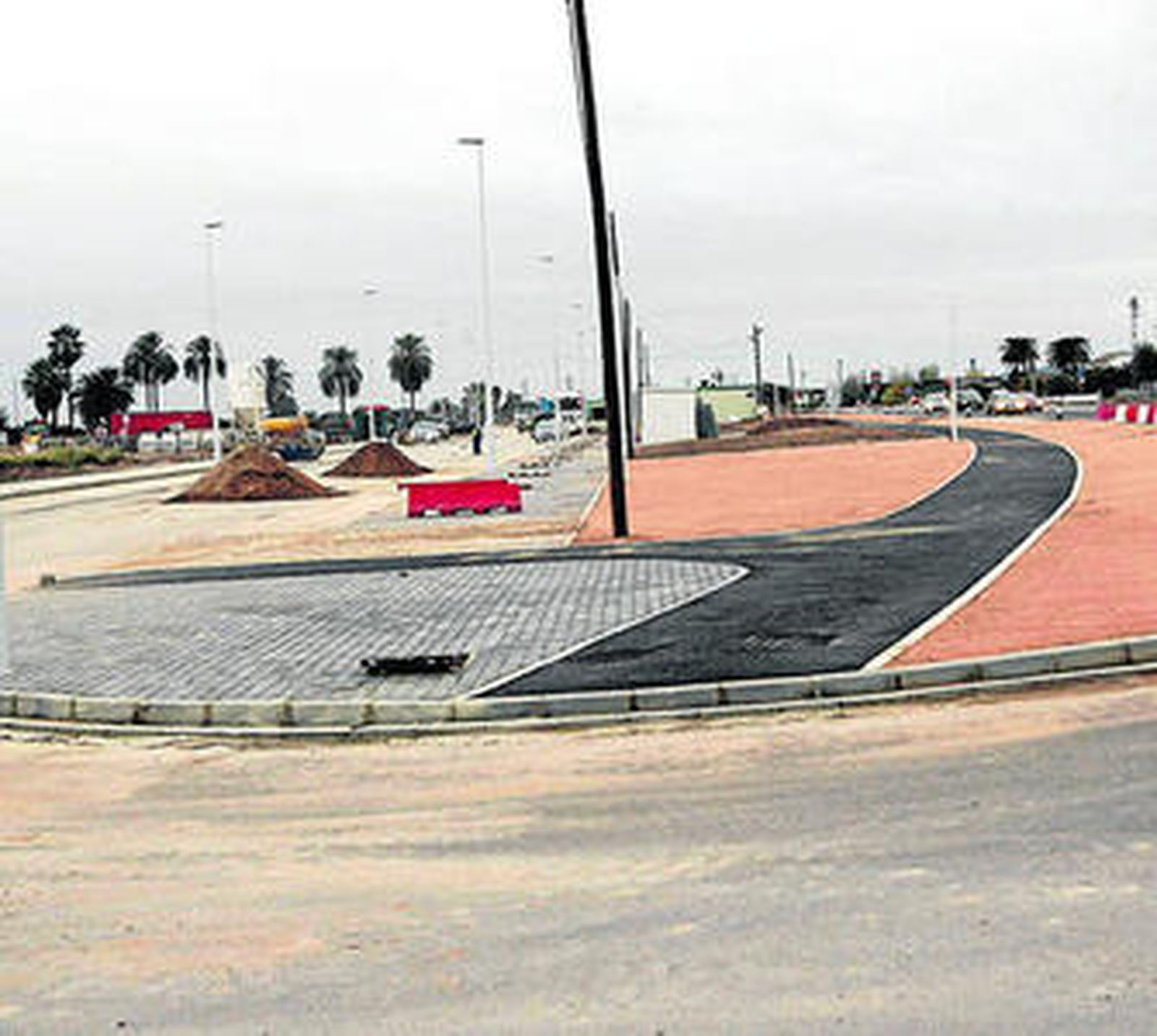 Suelos urbanizados del plan industrial Carretera de Palma.