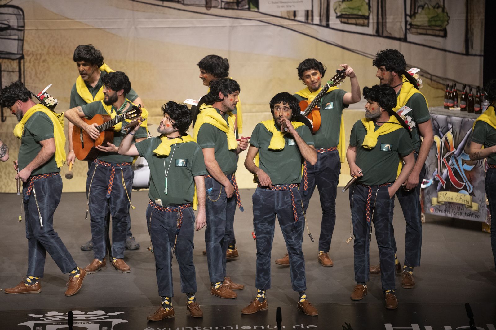 La tercera jornada de semifinales del Carnaval de Huelva, en imágenes