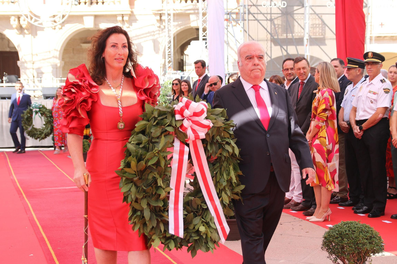 Las imágenes del homenaje a 'Los Coloraos'