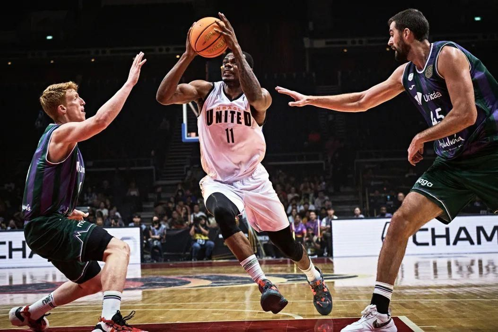 Unicaja CB-G League United, en fotos