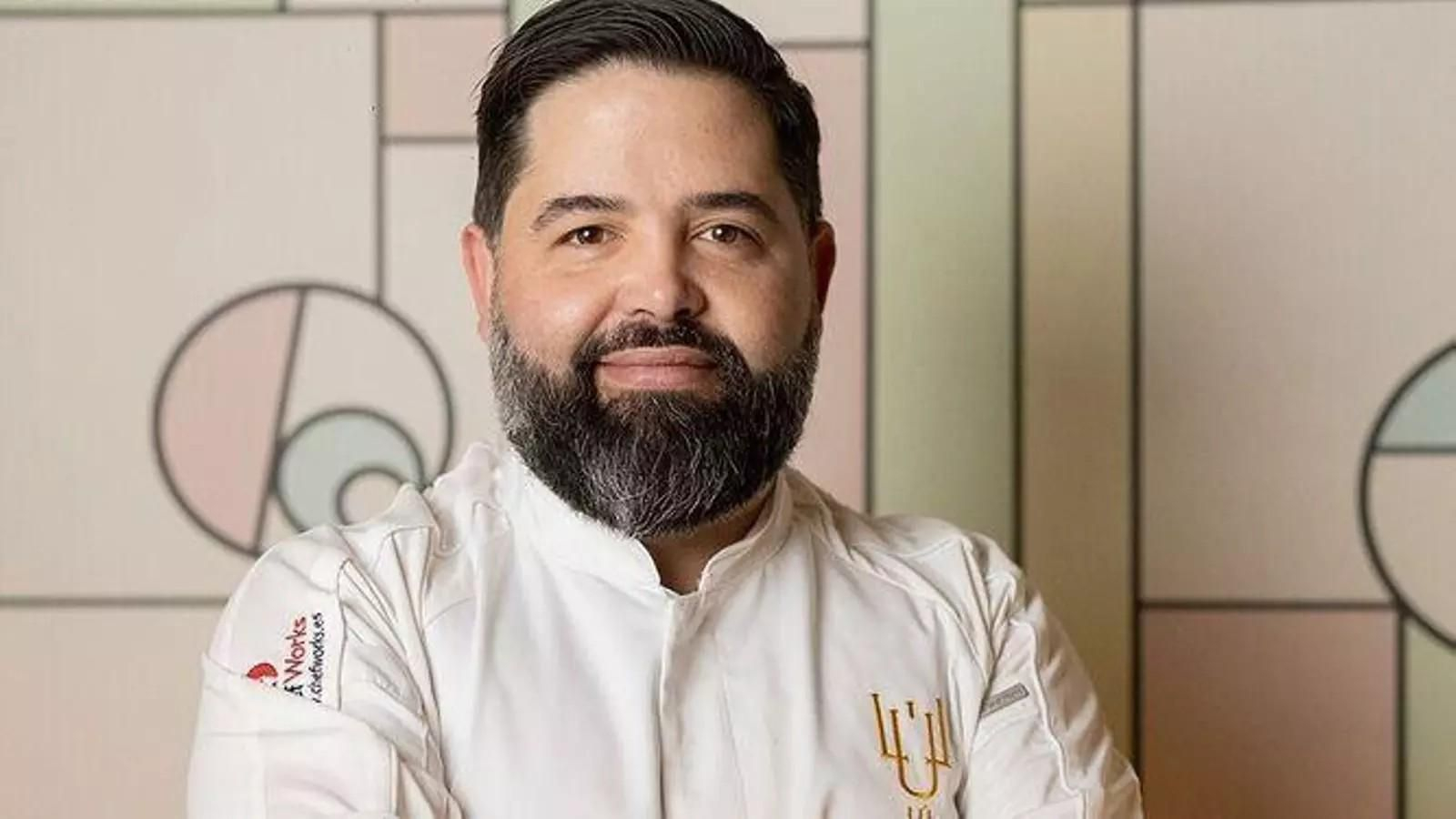 Juanlu Fernández, el chef dos estrellas Michelin del restaurante 'Lú, Cocina y Alma'.