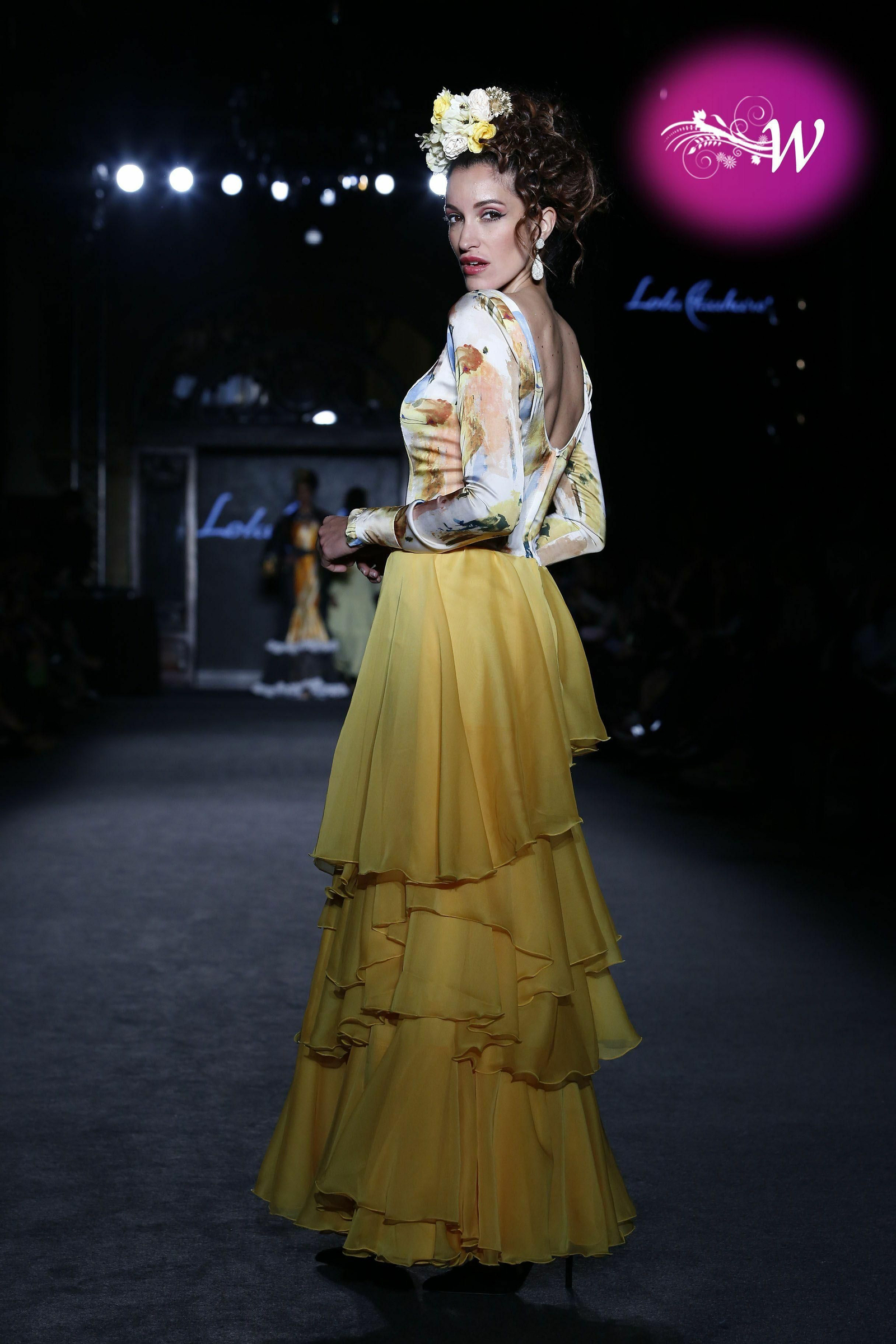 Lola Azahares en We Love Flamenco 2020, todas las fotos del desfile
