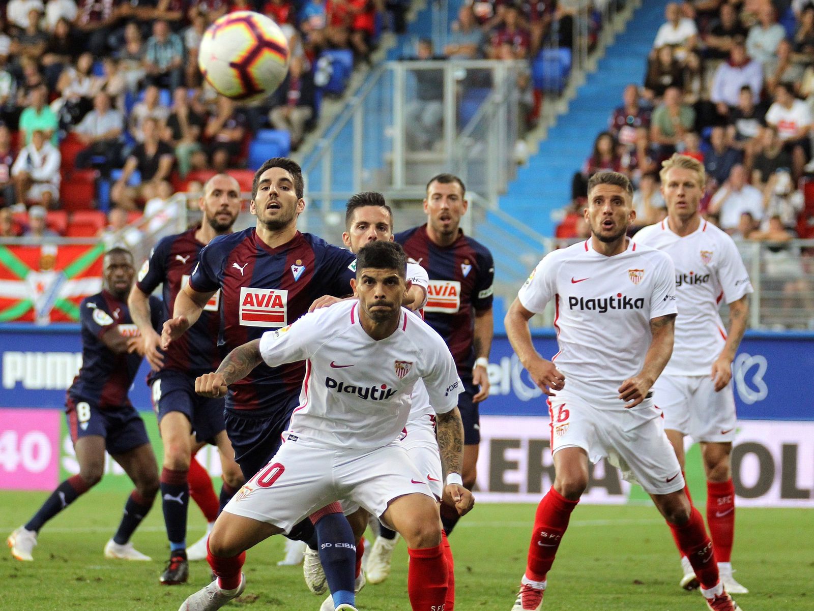 Las imágenes del Éibar-Sevilla