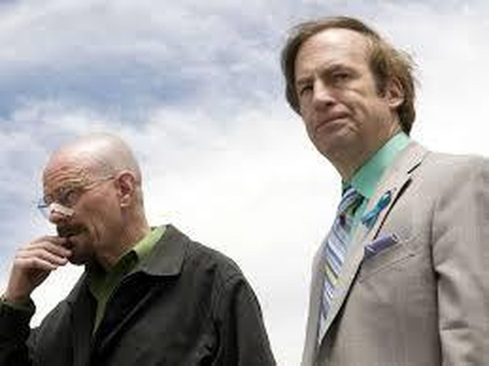 Bryan Cranston y Bob Odenkirk, White y Goodman, en 'Breaking Bad'