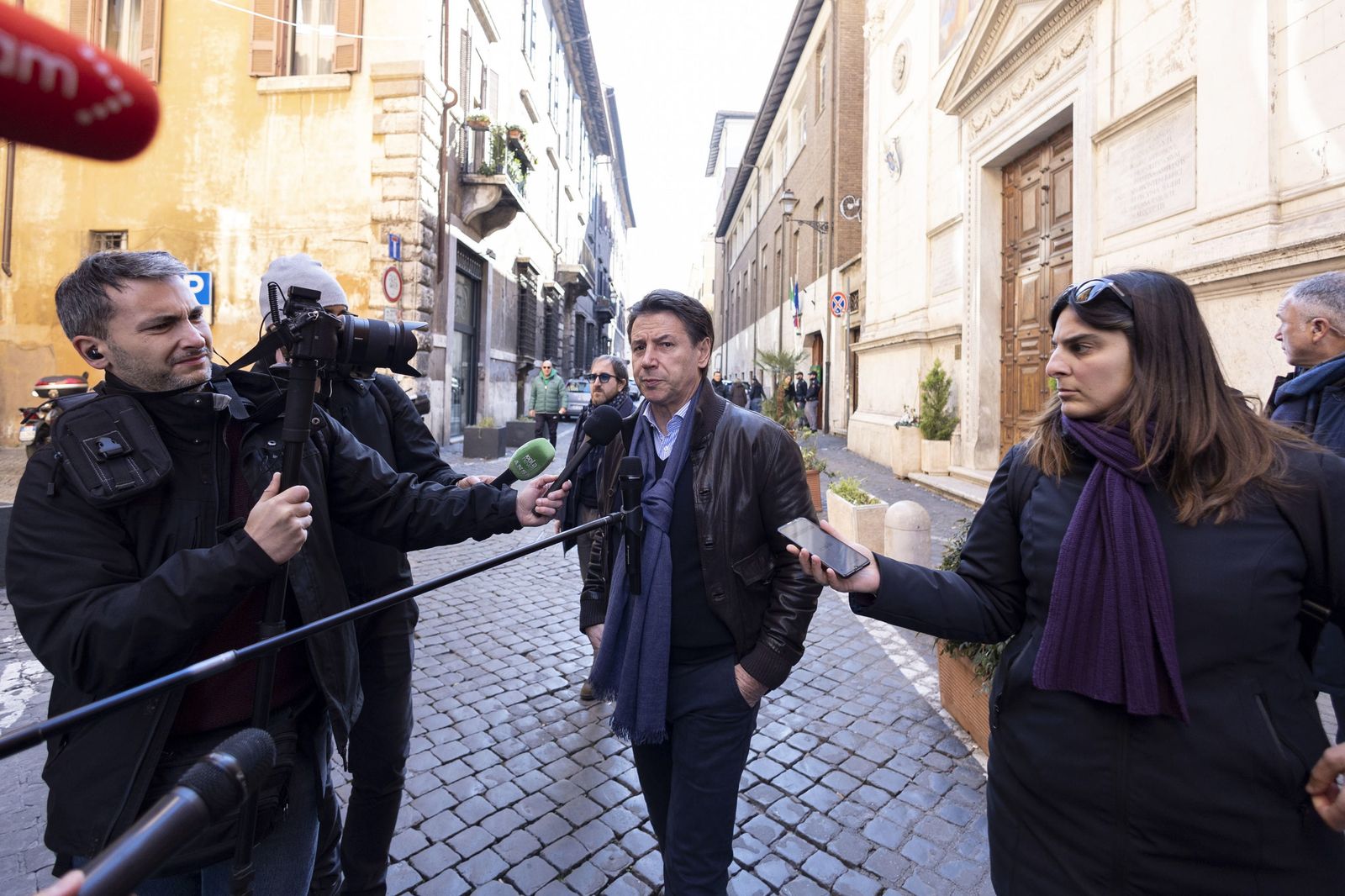 El ex primer ministro italiano Giuseppe Conte.