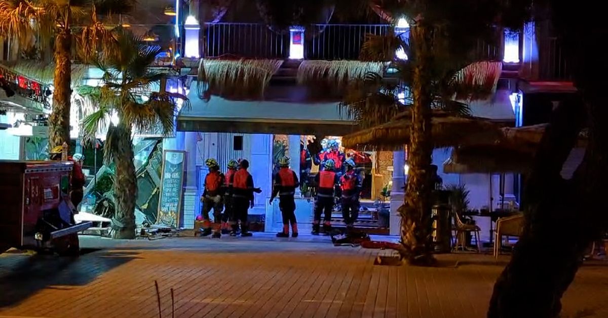 Al menos cuatro muertos en el derrumbe de un restaurante en Palma