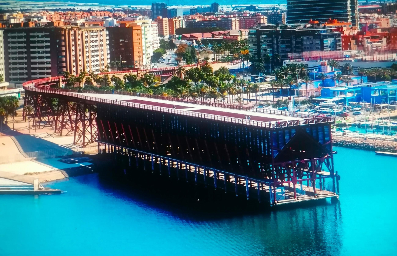 El Cable Inglés se ha convertido en un lugar que es muy visitado tanto por almerienses como visitantes.