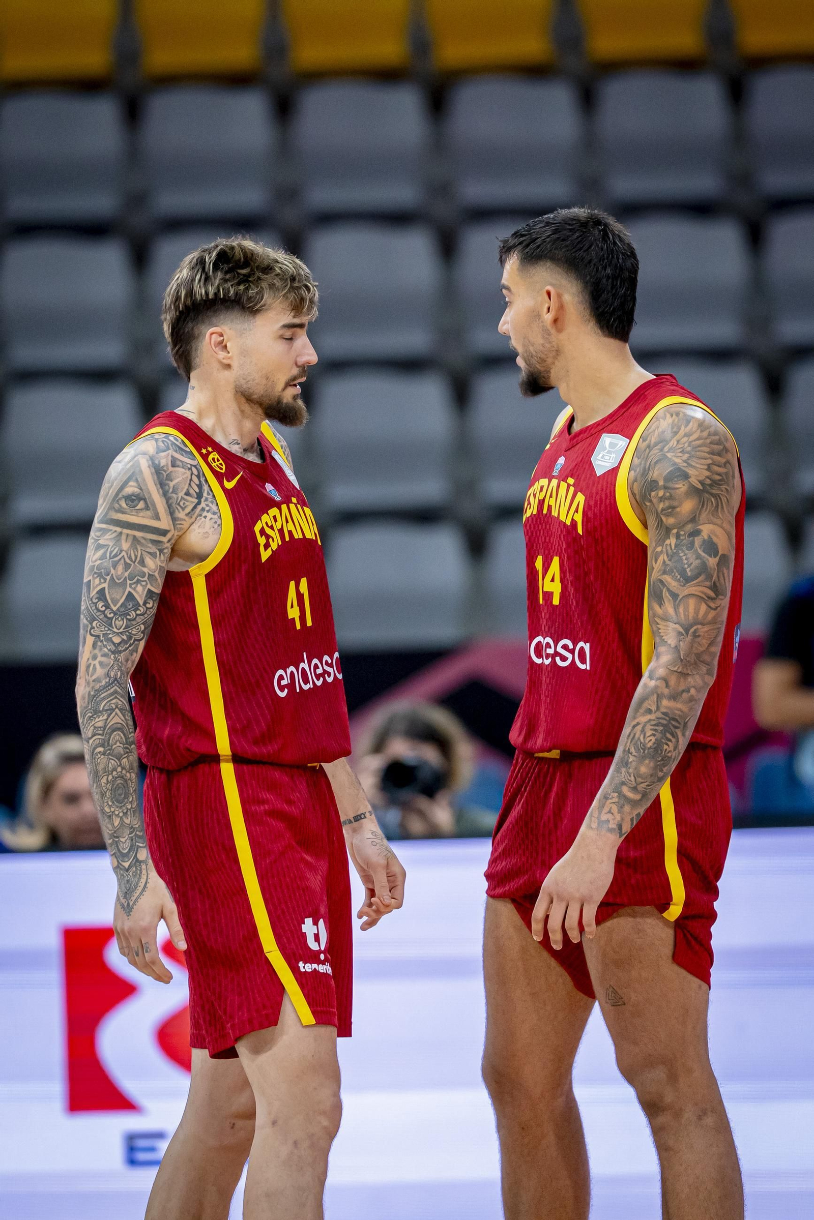 Las fotos del Georgia - España de baloncesto