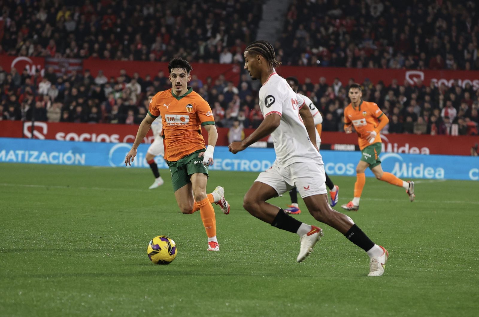 Las mejores imágenes dep partido Sevilla Valencia