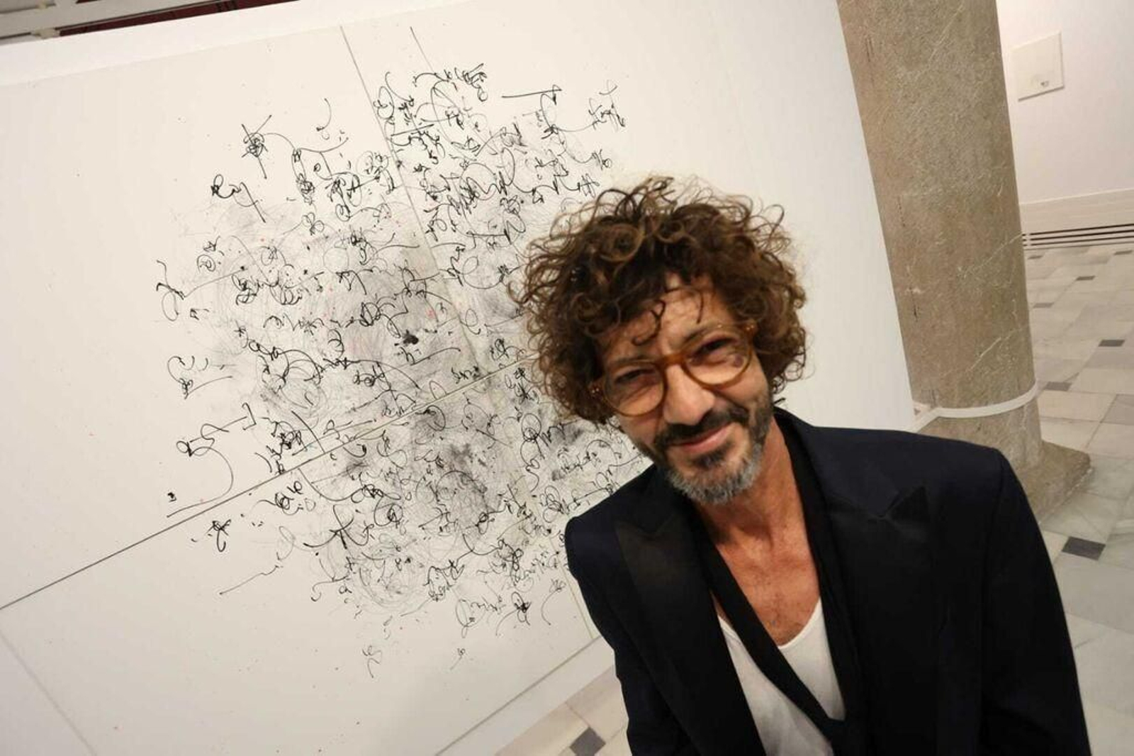 Exposición 'Las caligrafías del alma' de Willie Márquez en Jerez