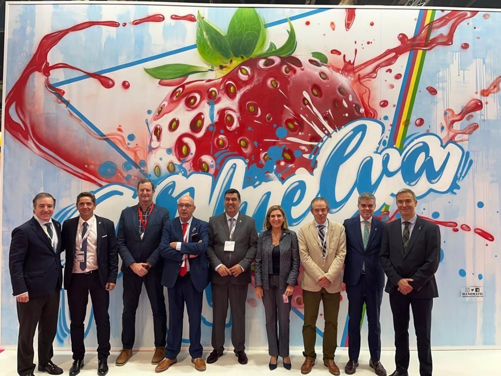 El stand de Freshuelva es un referente en Fruit Attraction.