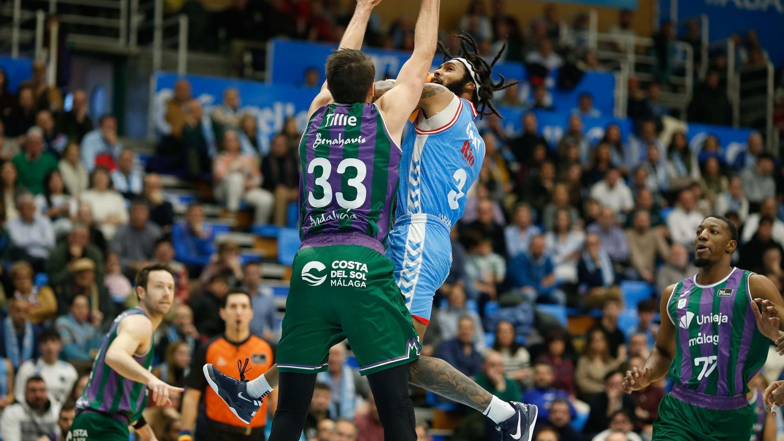 El Breogán Lugo-Unicaja Málaga, en fotos