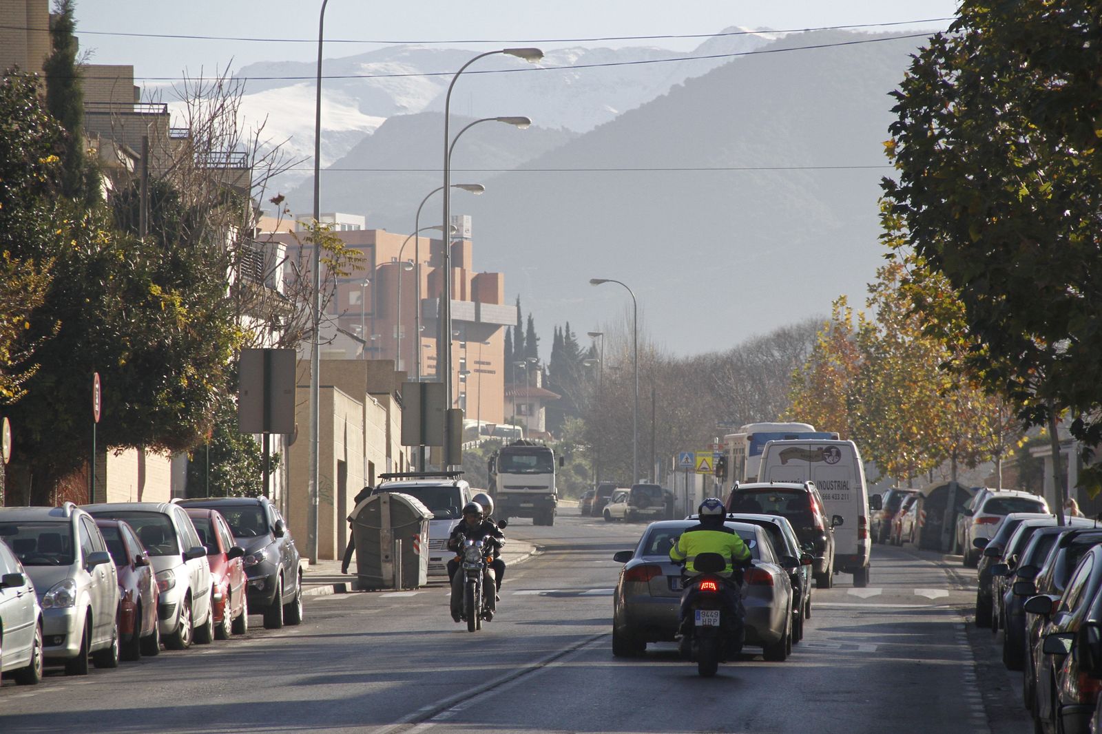 Imagen de la Carretera de la Sierra, donde se ha producido el atropello