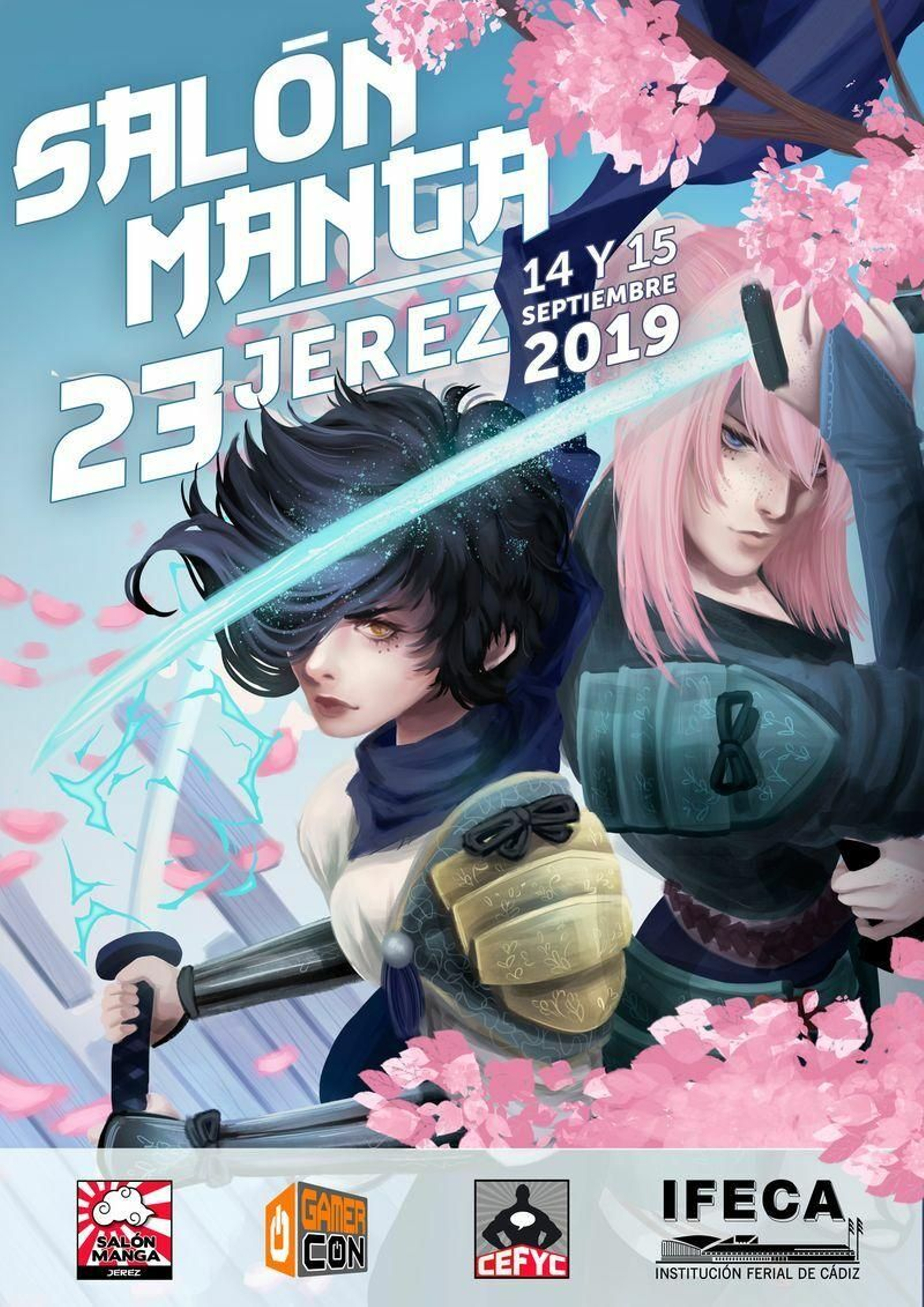 Cartel del Salón Manga.
